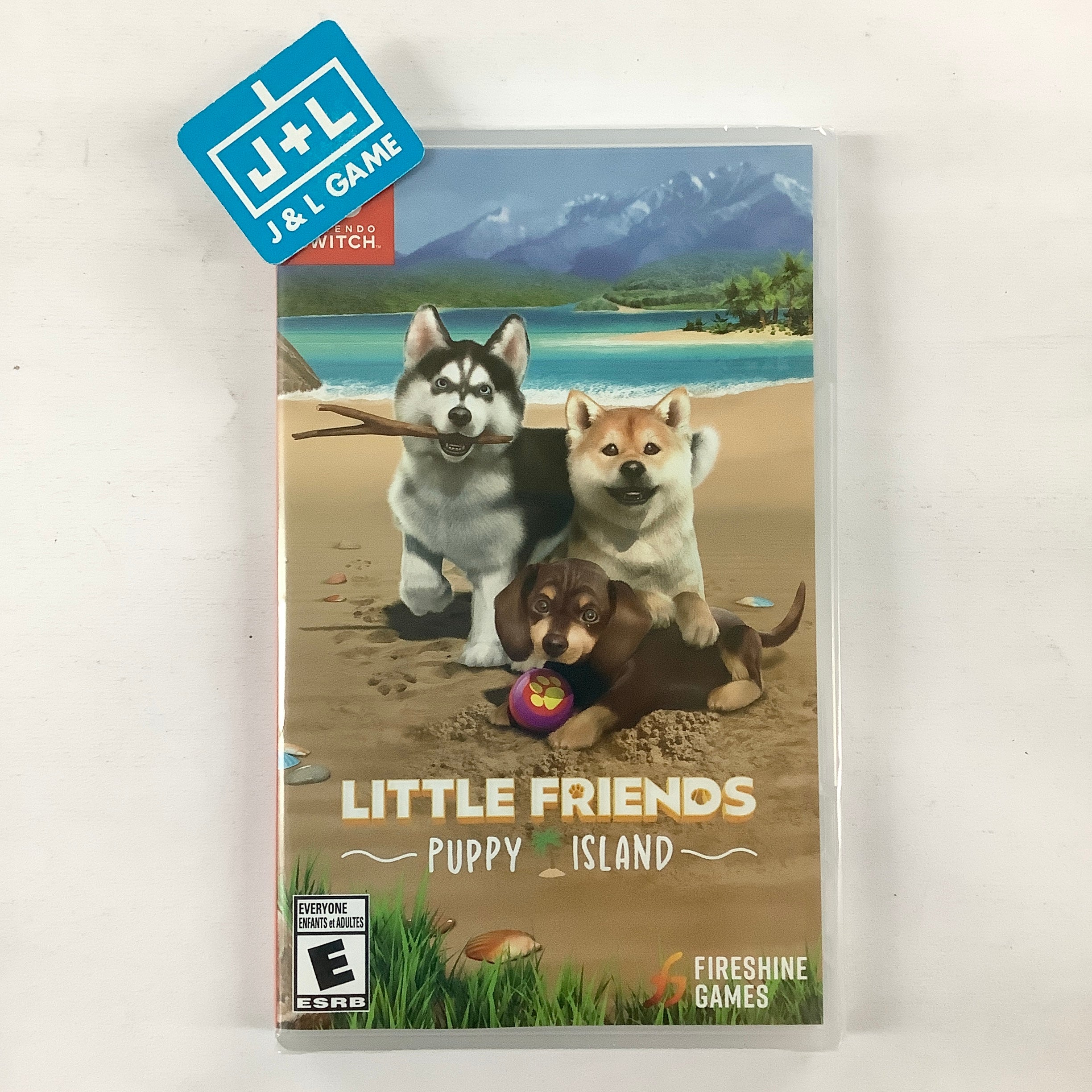 Little Friends: Puppy Island - (NSW) Nintendo Switch Video Games Fireshine Games   