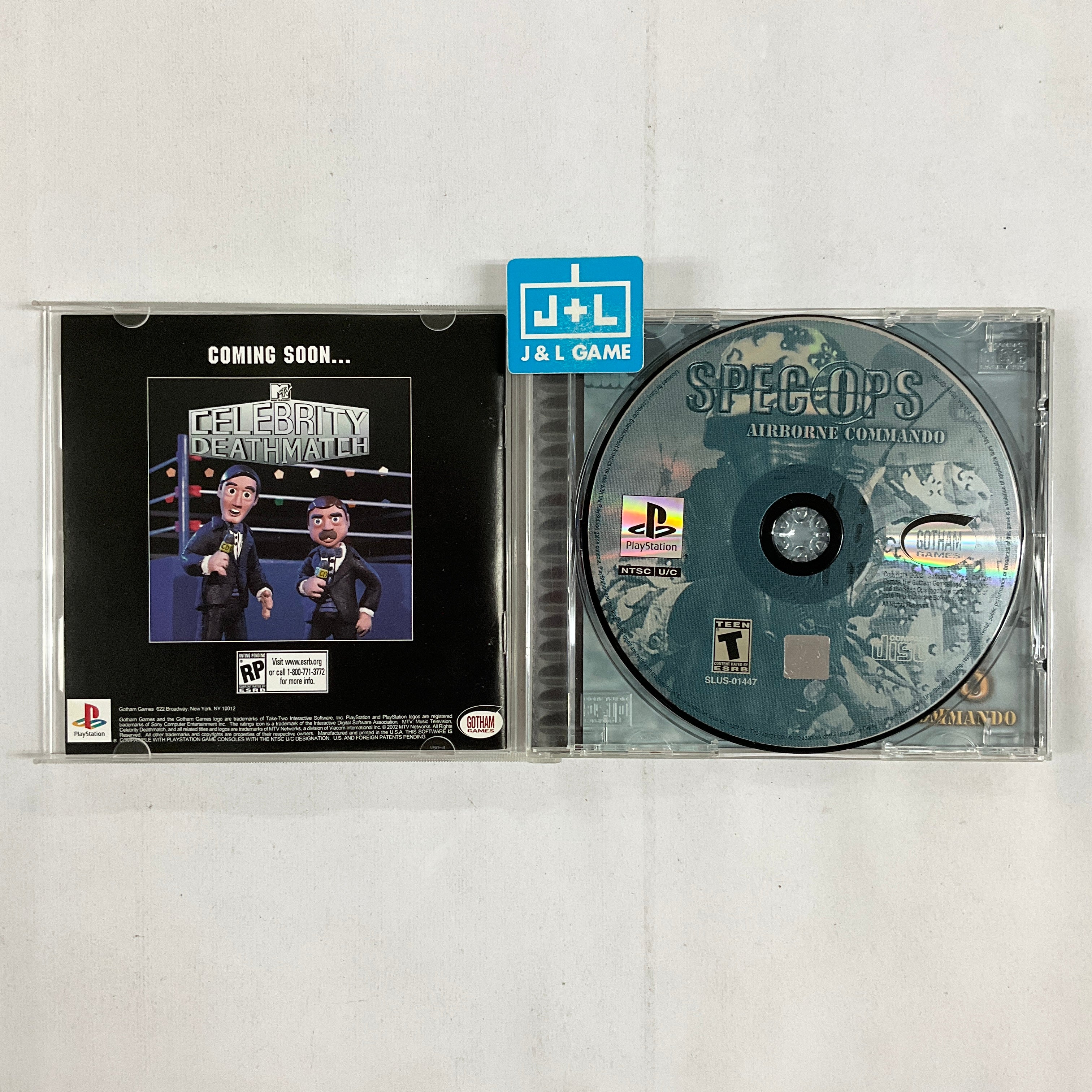 Spec Ops: Airborne Commando - (PS1) Playstation 1 [Pre-Owned] Video Games Gotham Games   