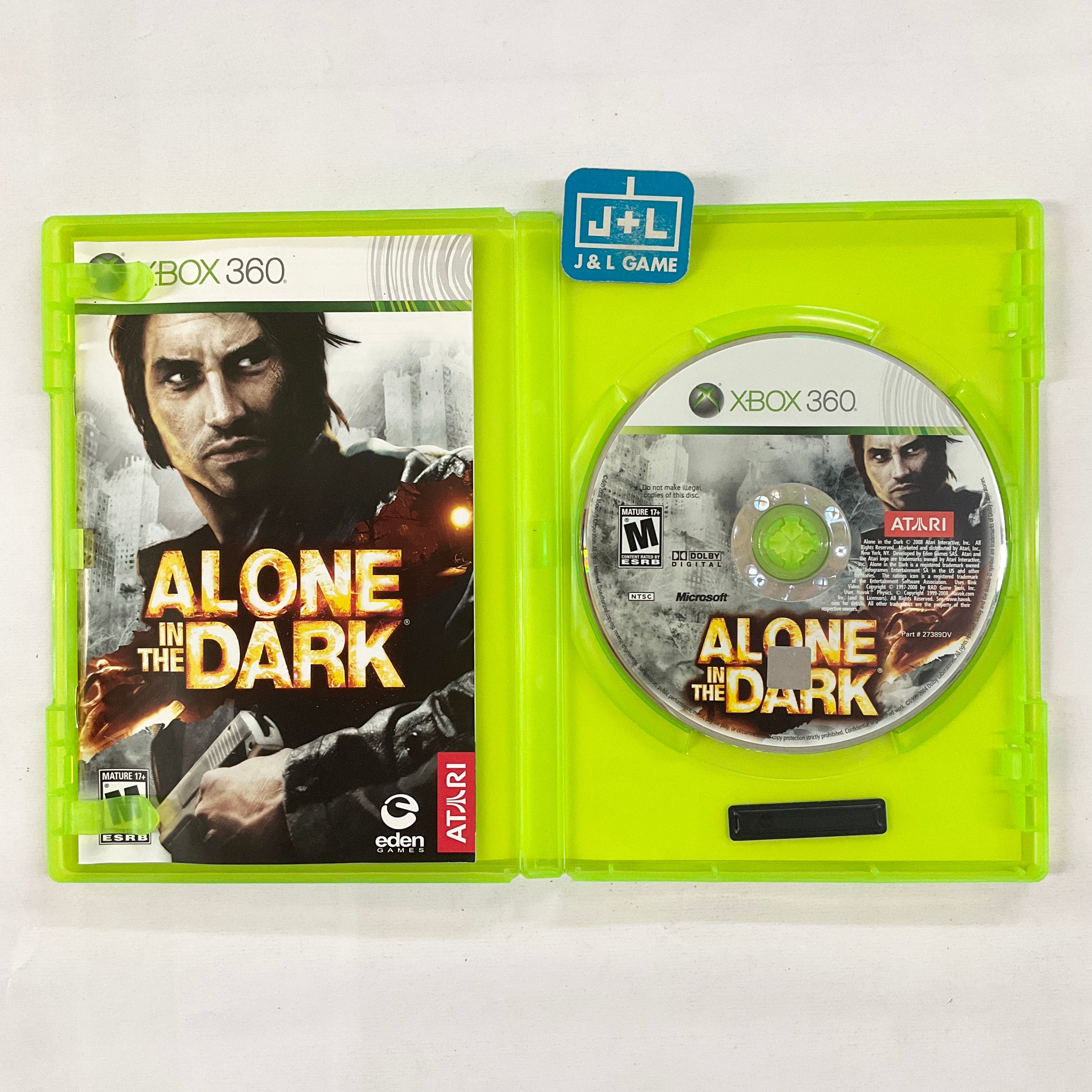 Alone in the Dark - Xbox 360 [Pre-Owned] Video Games Atari SA   