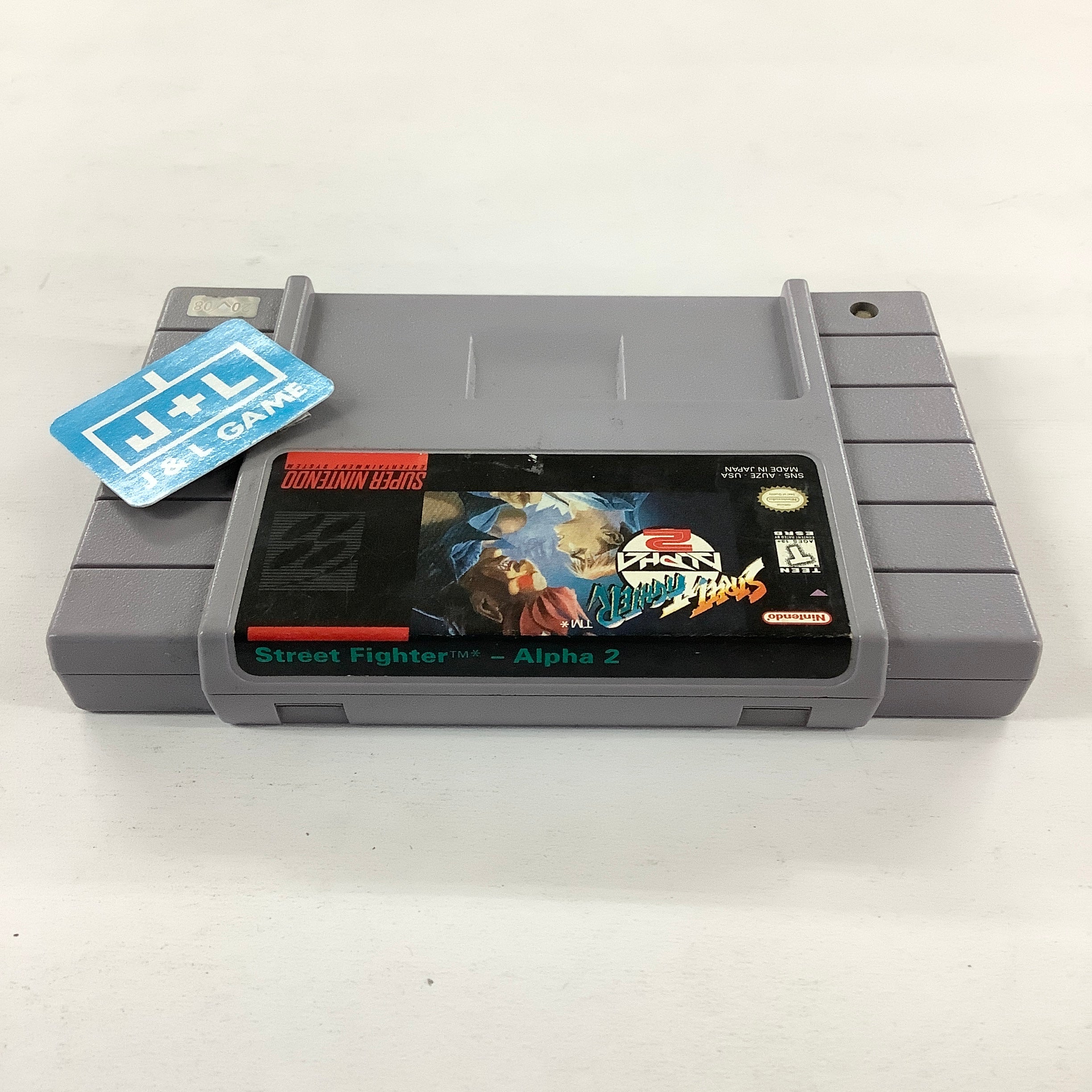 Street Fighter Alpha 2 - (SNES) Super Nintendo [Pre-Owned] Video Games Capcom   