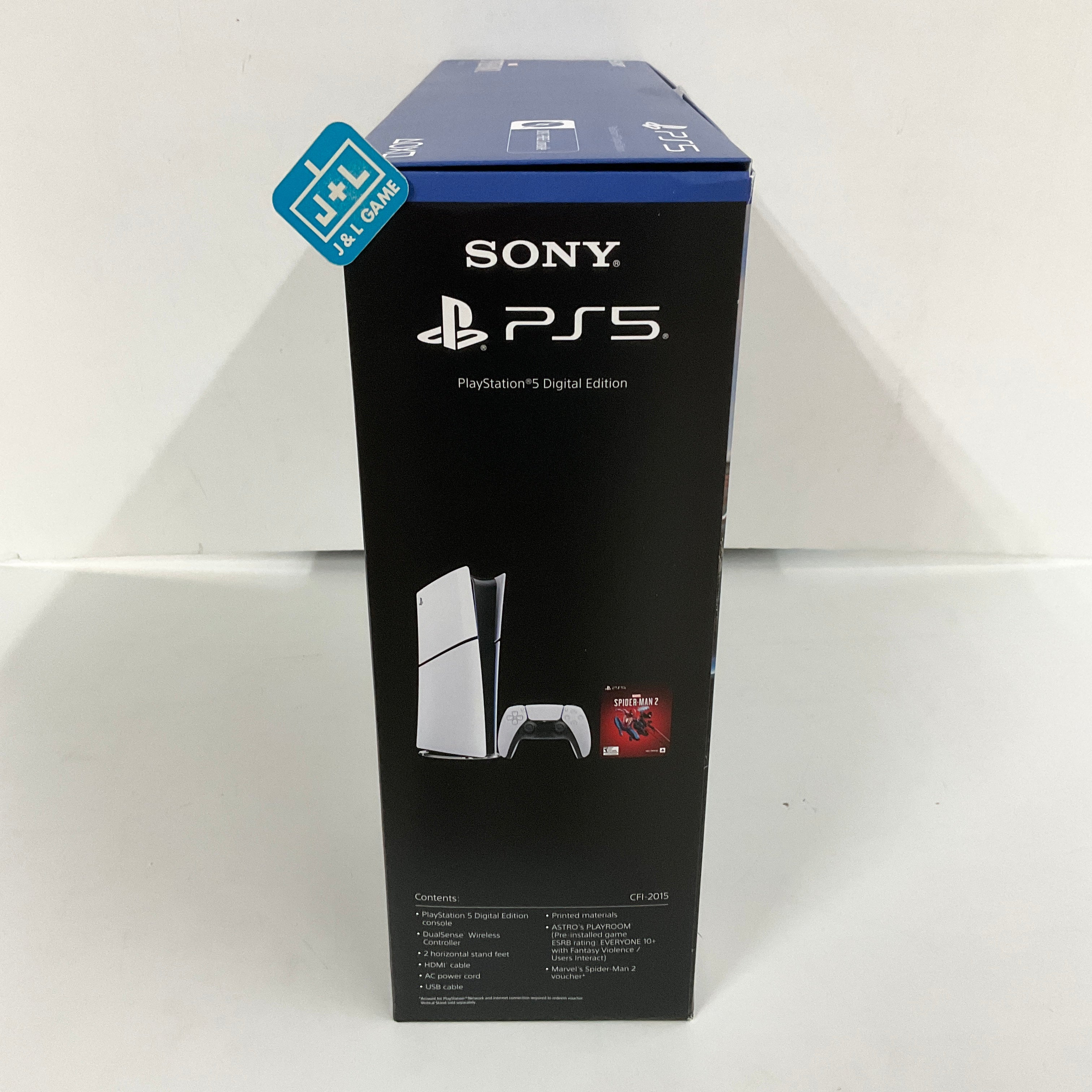 SONY PlayStation 5 Slim Digital Edition Console (Spider-Man 2 Bundle)  (CFI-2015) - (PS5) PlayStation 5