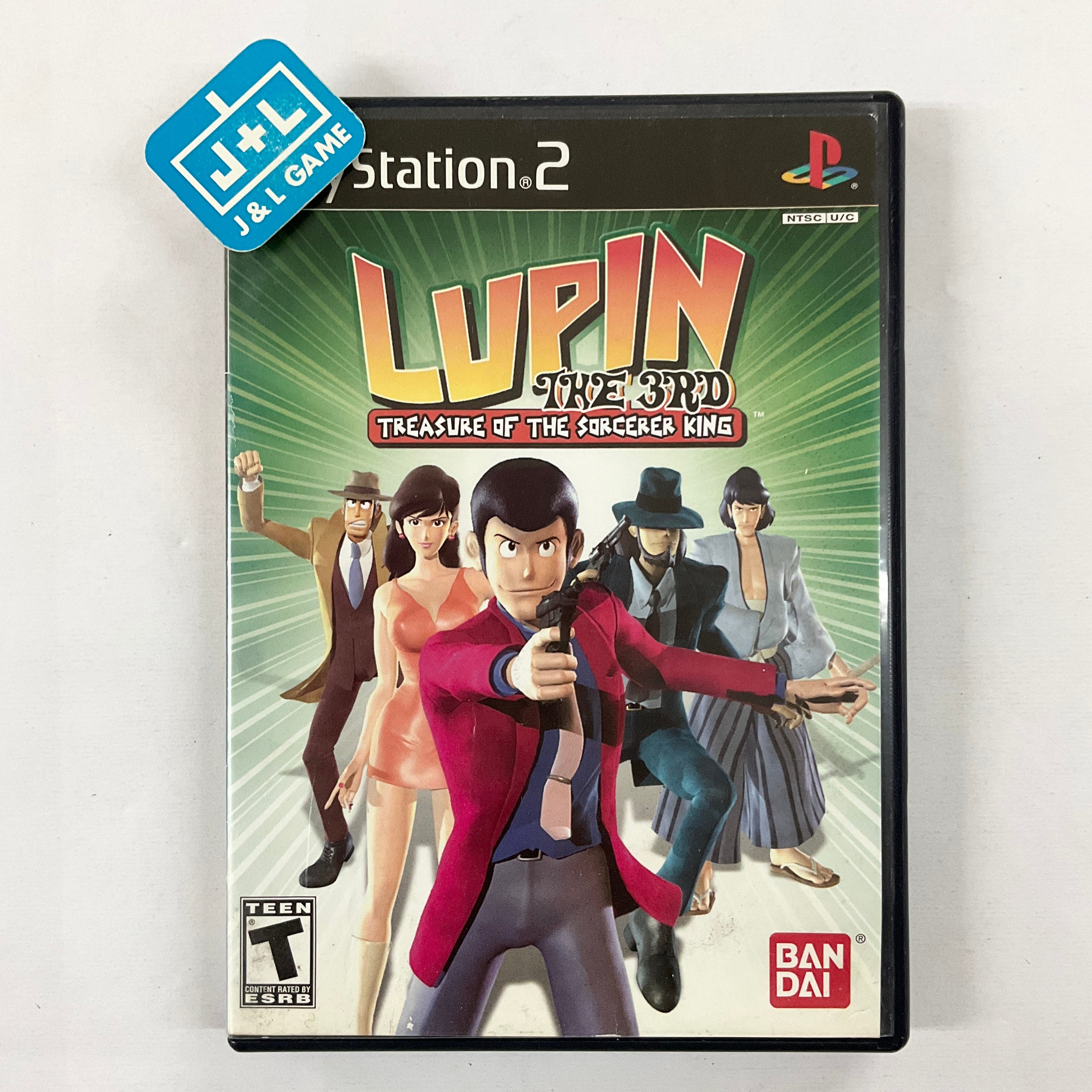 Lupin the 3rd: Treasure of the Sorcerer King - (PS2) PlayStation 2  [Pre-Owned]