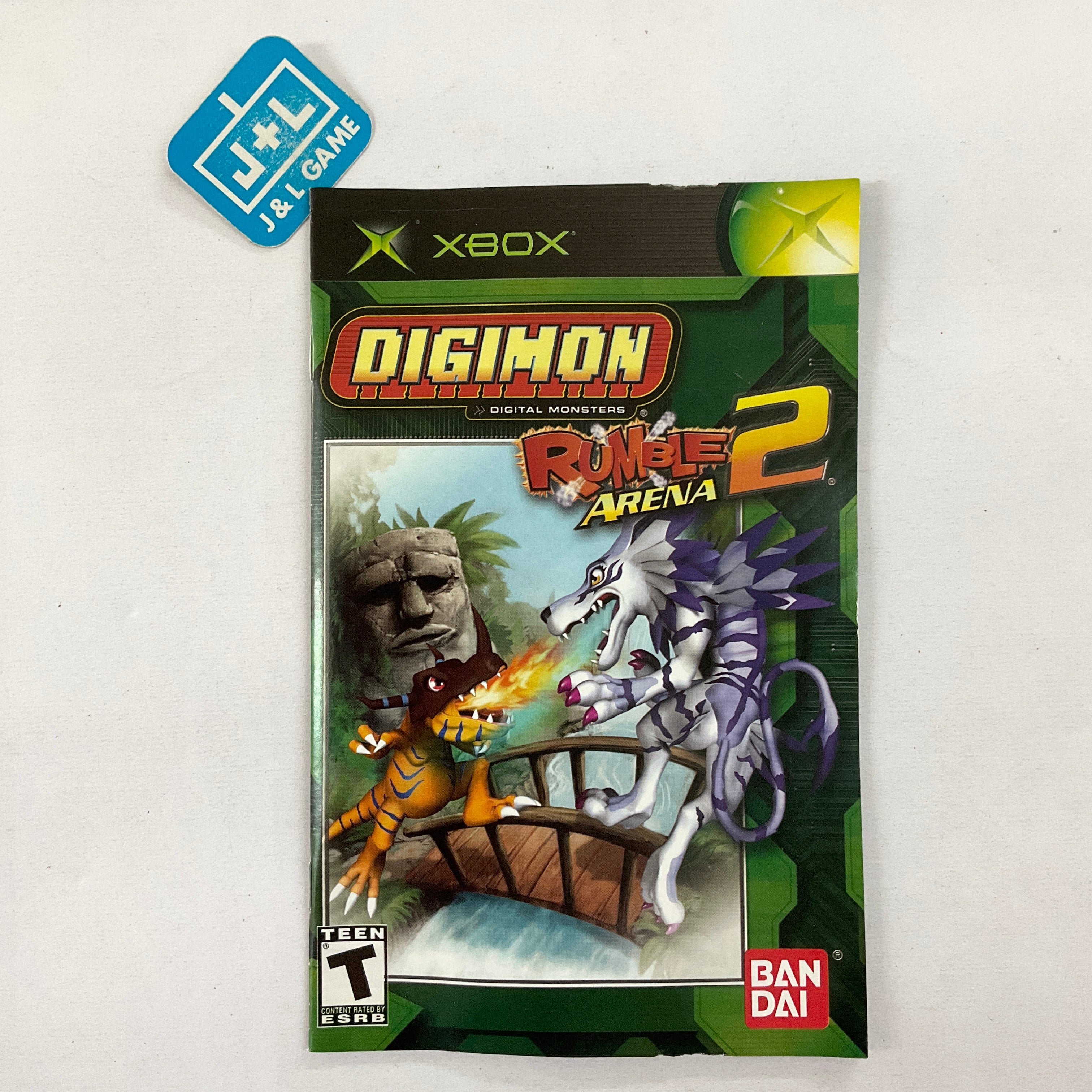 Digimon Rumble Arena 2 - (XB) Xbox [Pre-Owned] Video Games Bandai