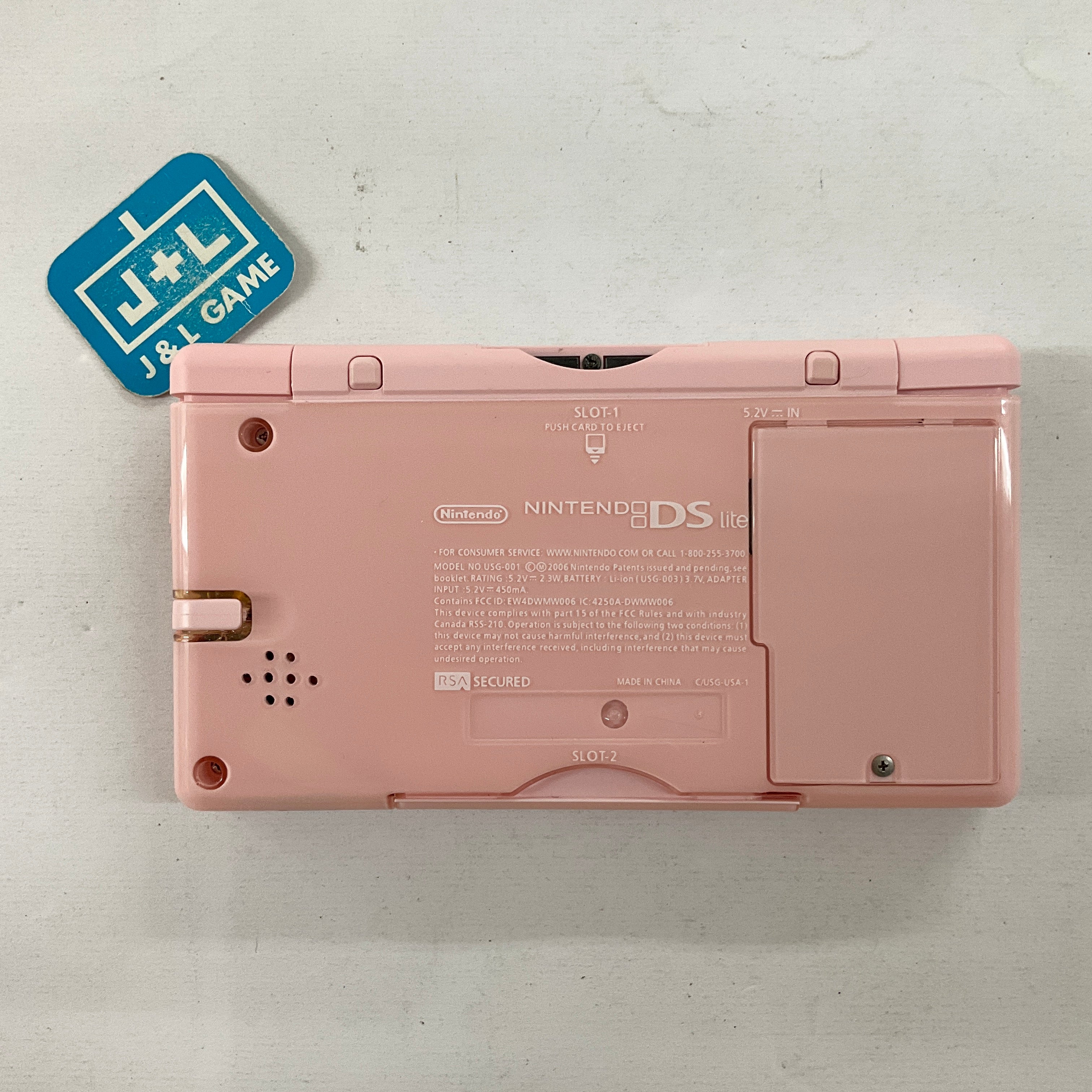 Nintendo Game Boy Advance Console (DS Lite Pink) - (GBA) Game Boy Advance [Pre-Owned] Consoles Nintendo   