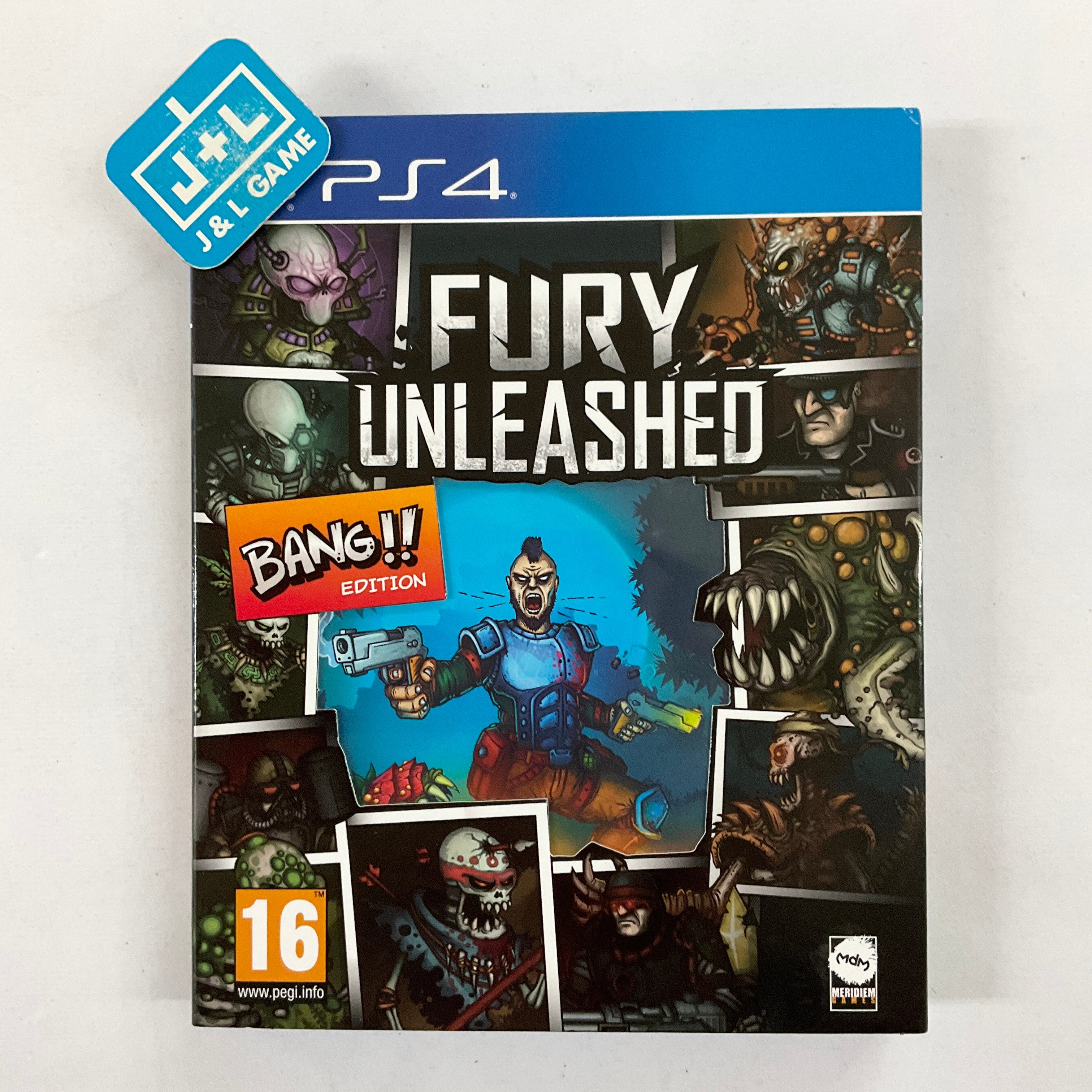 Fury Unleashed: Bang!! Edition - (PS4) PlayStation 4 [Pre-Owned] (European Import) Video Games Meridiem Games   