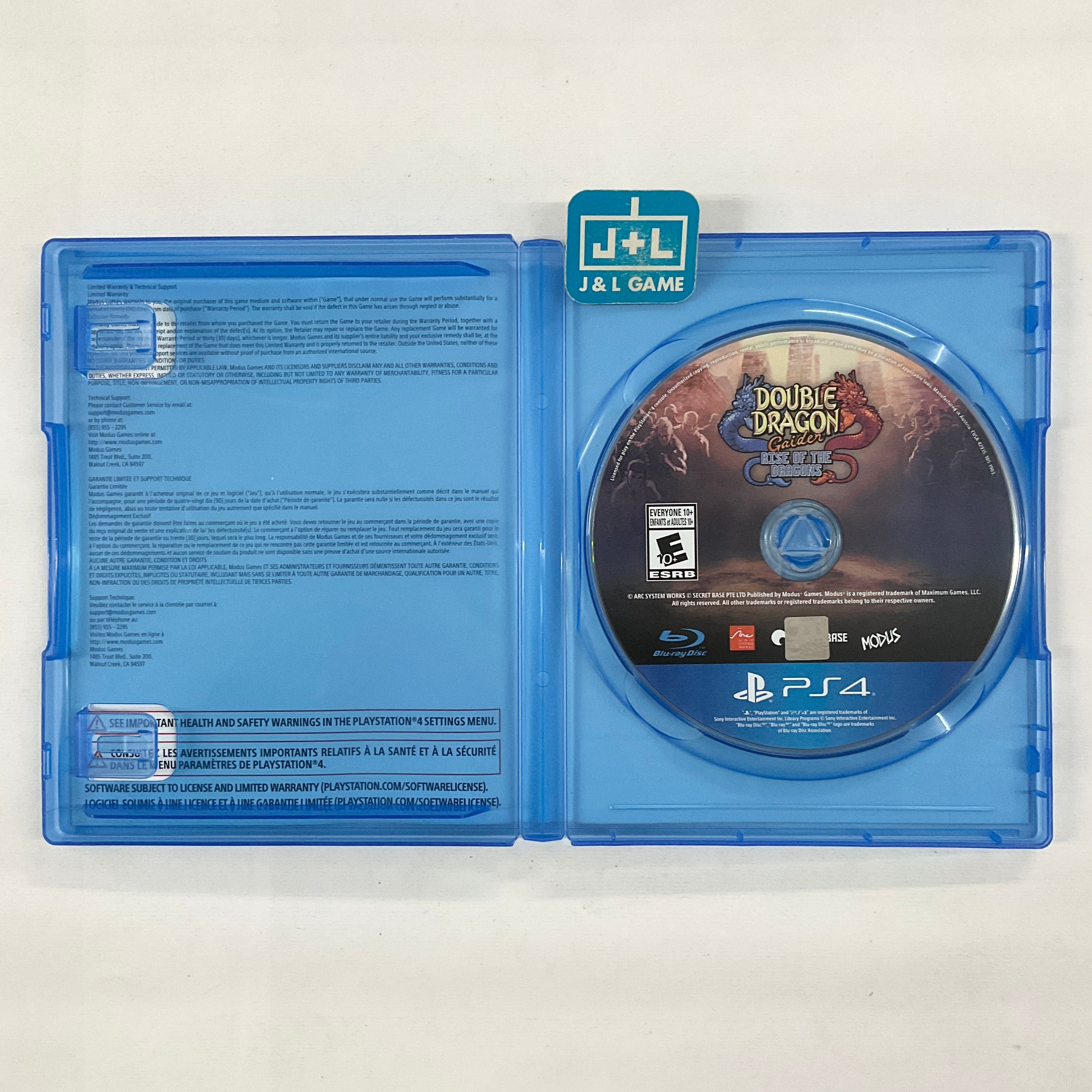 Double Dragon Gaiden: Rise of the Dragons - (PS4) PlayStation 4 [Pre-Owned] Video Games Modus   