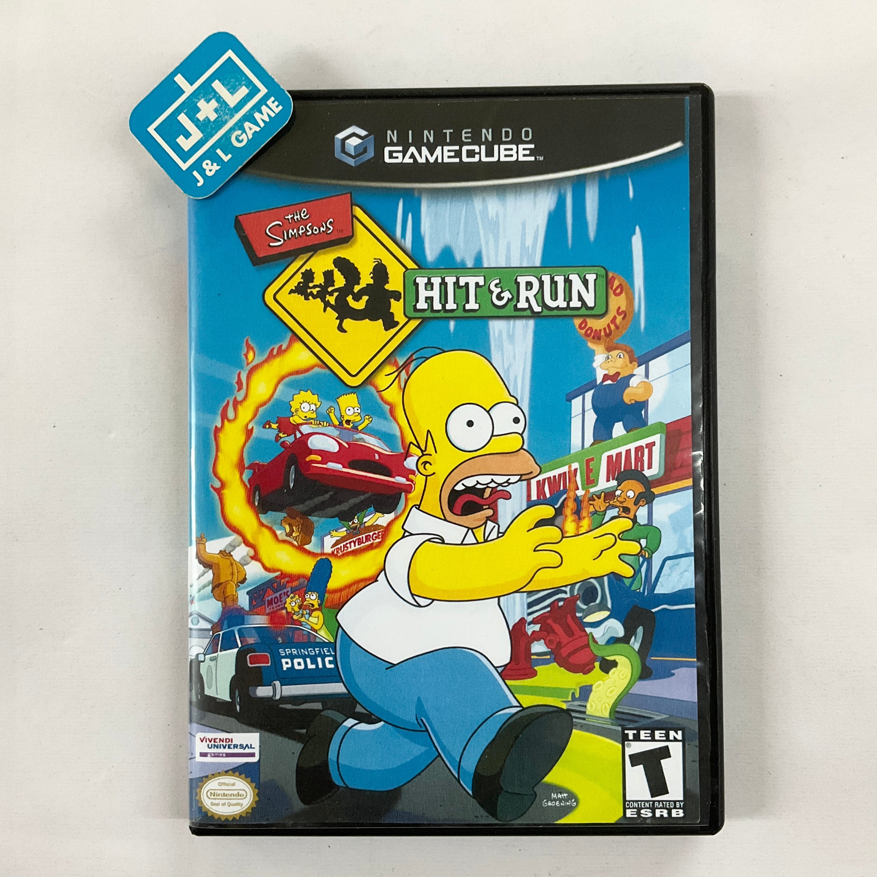 The Simpsons: Hit & Run (GameCube, store 2003) Sealed