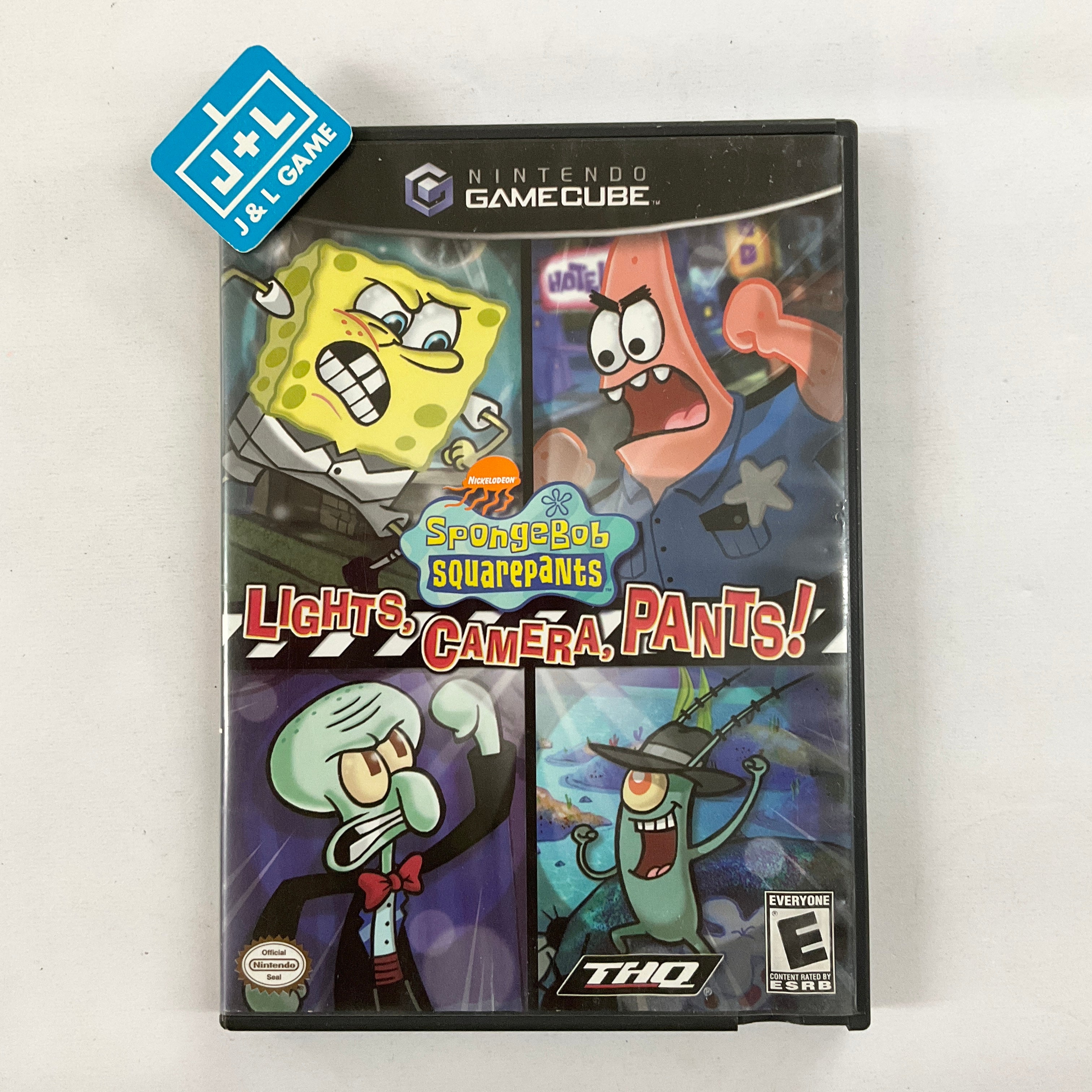 SpongeBob SquarePants: Lights, Camera, Pants! - (GC) GameCube [Pre-Owned] Video Games THQ   