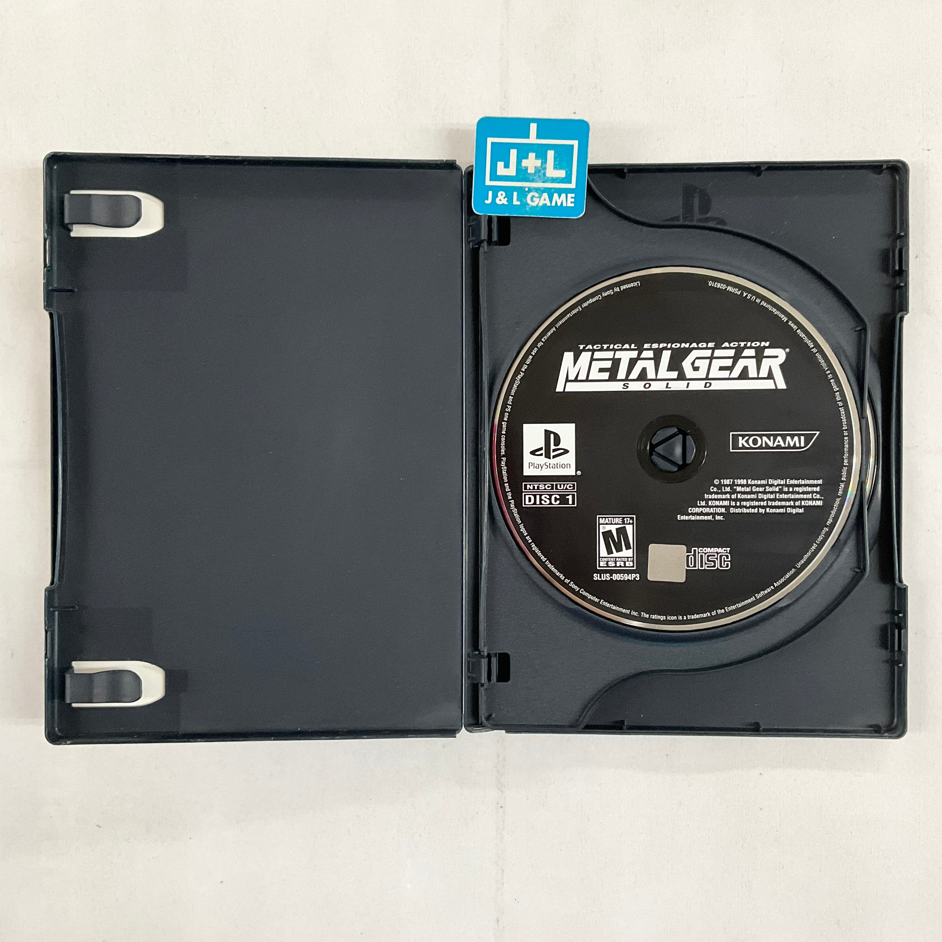 Metal Gear Solid (Essential Collection) - (PS1) PlayStation 1 [Pre-Owned] Video Games Konami   