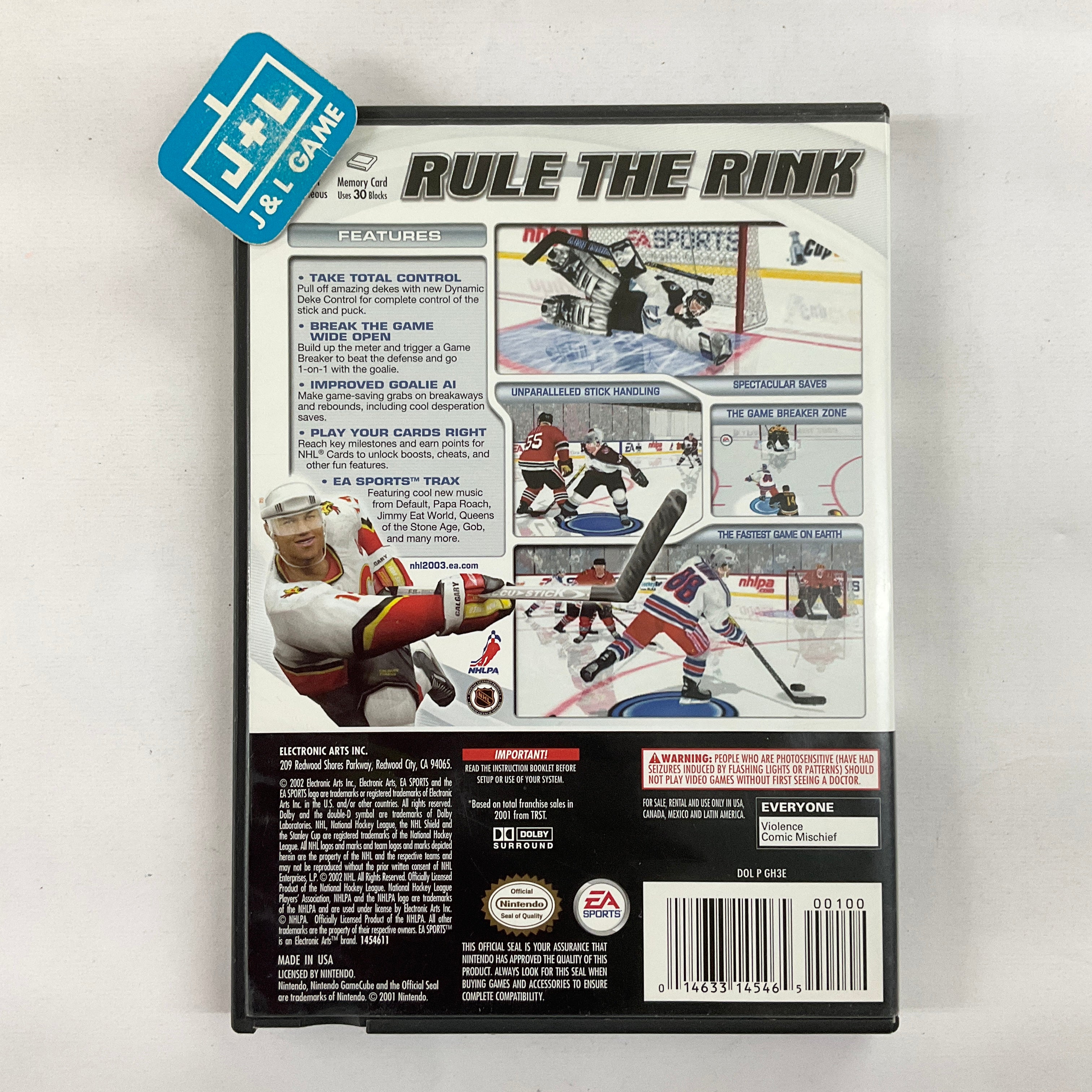 NHL 2003 - (GC) GameCube [Pre-Owned] Video Games EA Sports   