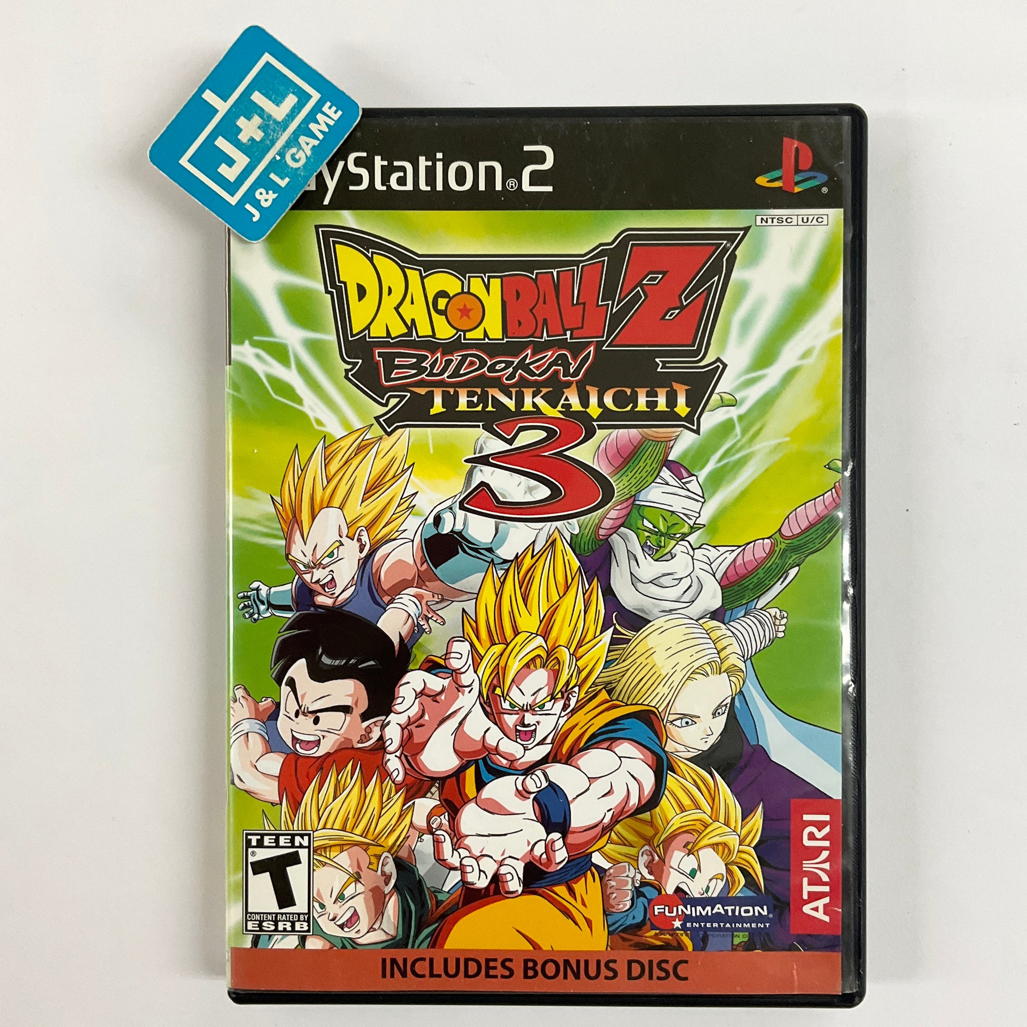 PS2 - Dragon Ball Z Budokai Tenkaichi 4 X-2
