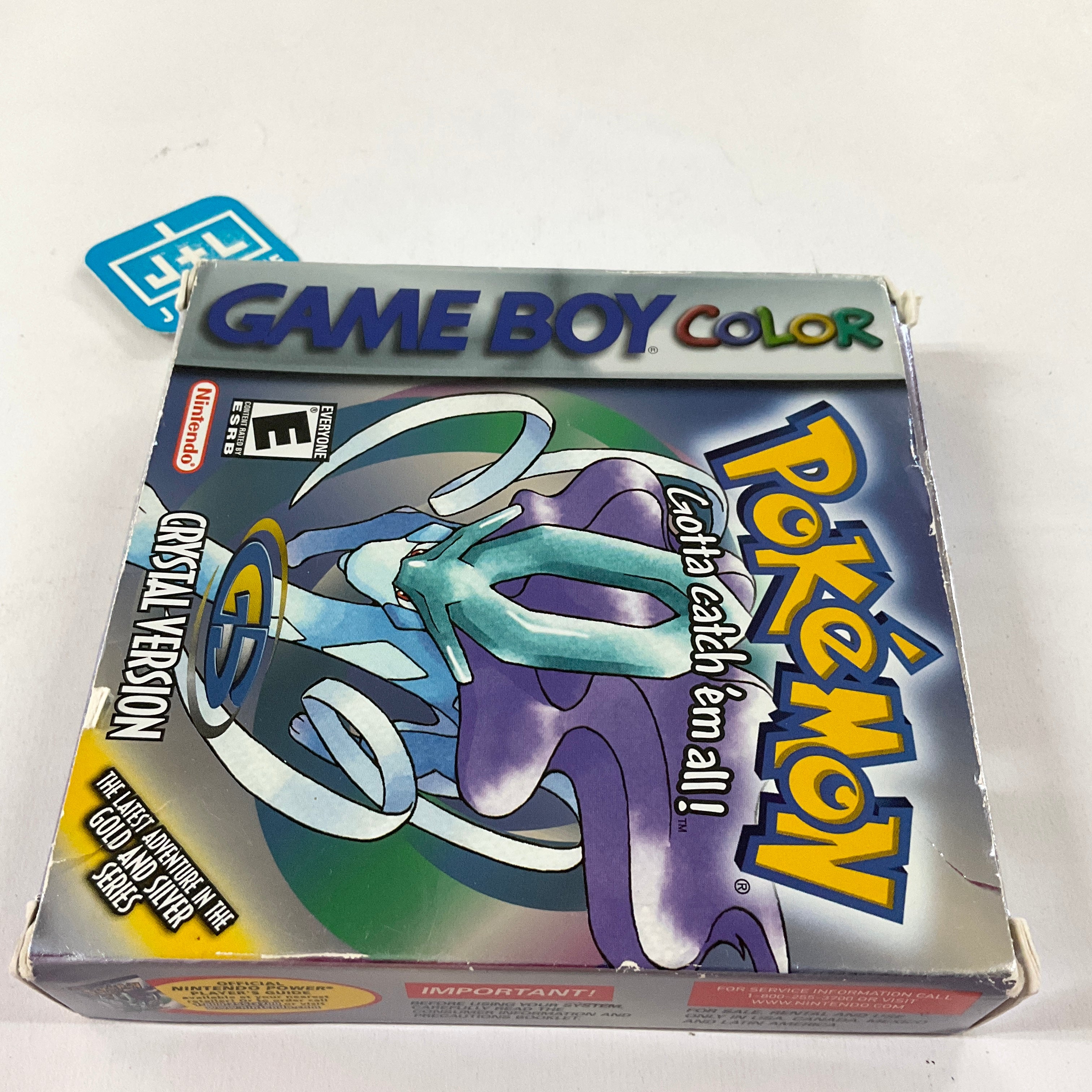 Pokemon Crystal Version - (GBC) Game Boy Color [Pre-Owned] Video Games Nintendo   