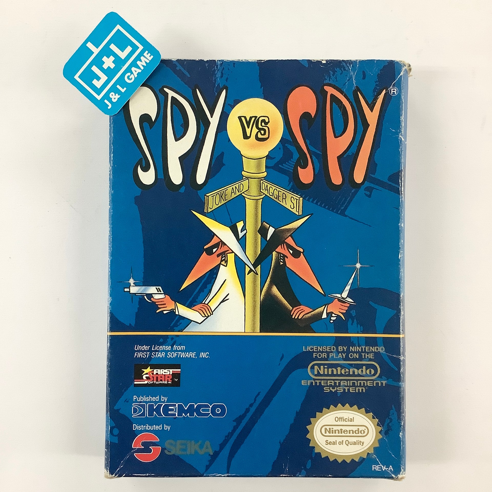 Spy vs. Spy - (NES) Nintendo Entertainment System [Pre-Owned] | J&L Game