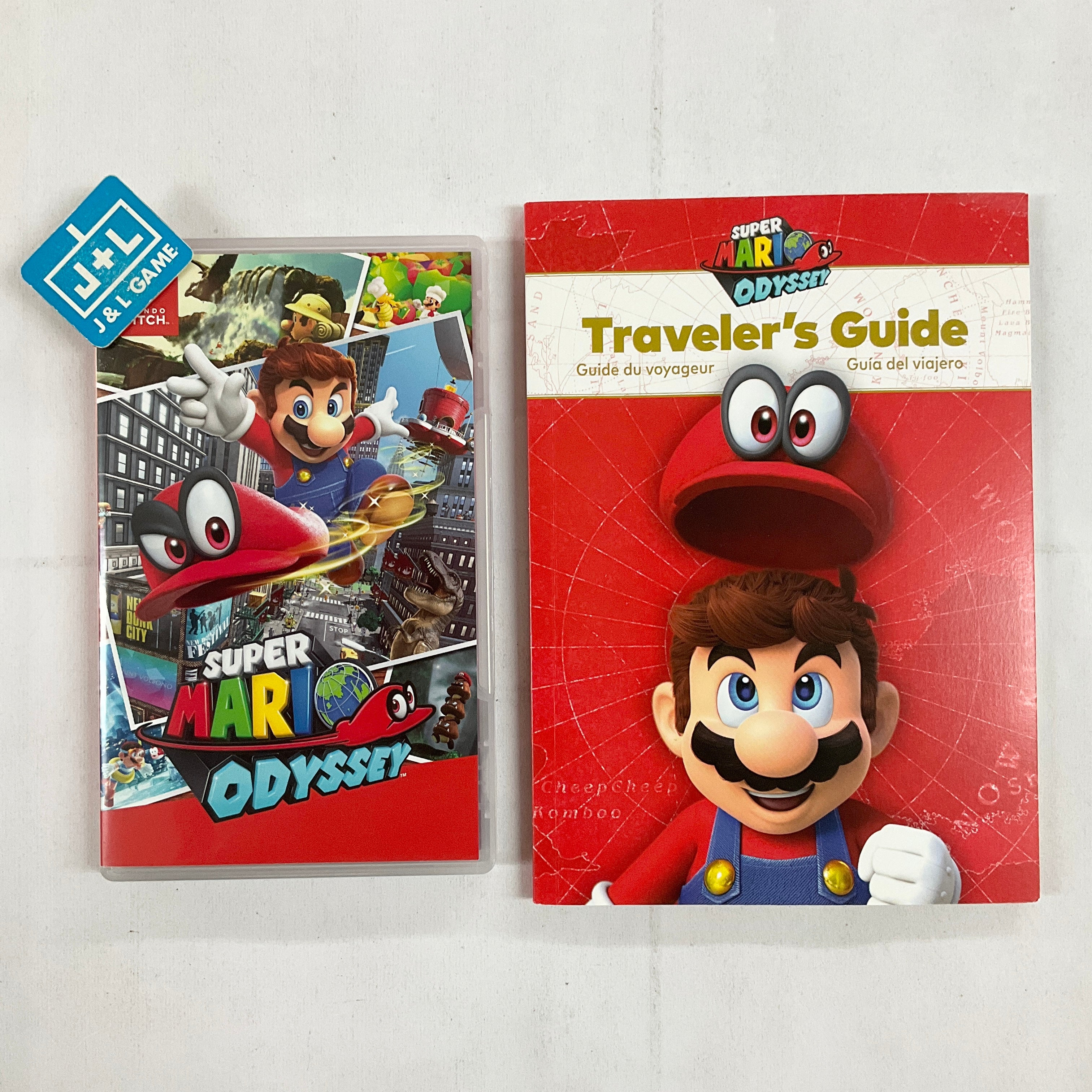 Super Mario Odyssey Starter deals Pack for Nintendo Switch cartridge only