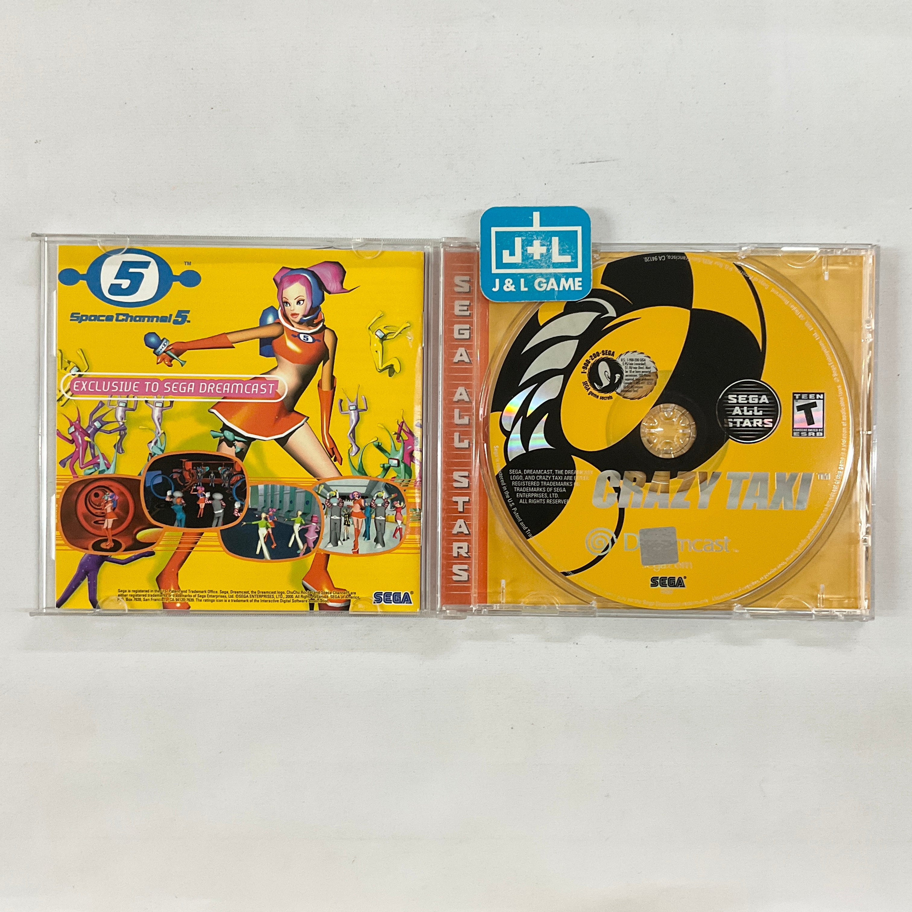 Crazy Taxi (Sega All Stars) - (DC) SEGA Dreamcast [Pre-Owned] Video Games Sega   