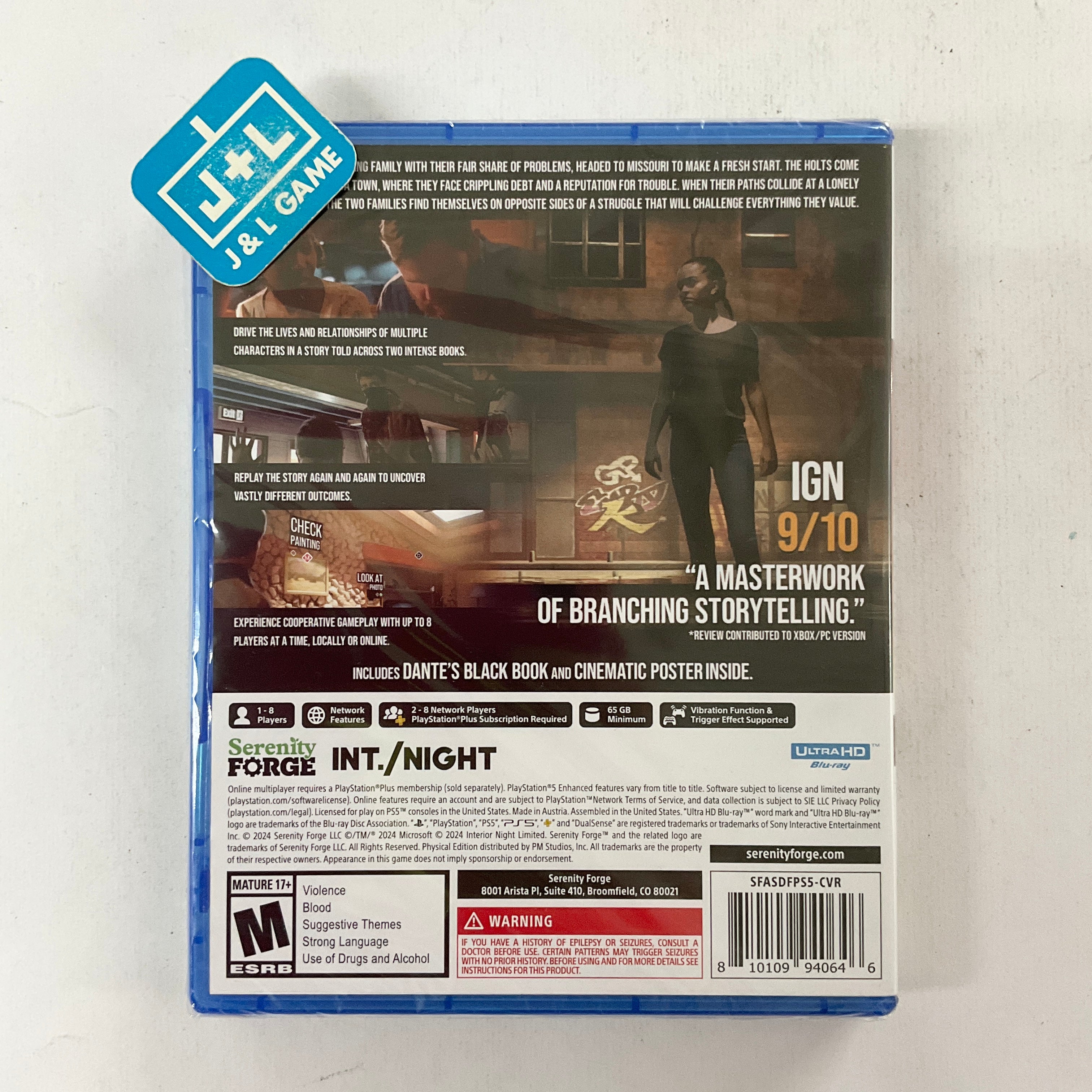 As Dusk Falls: Premium Physical Edition - (PS5) PlayStation 5 Video Games Serenity Forge   