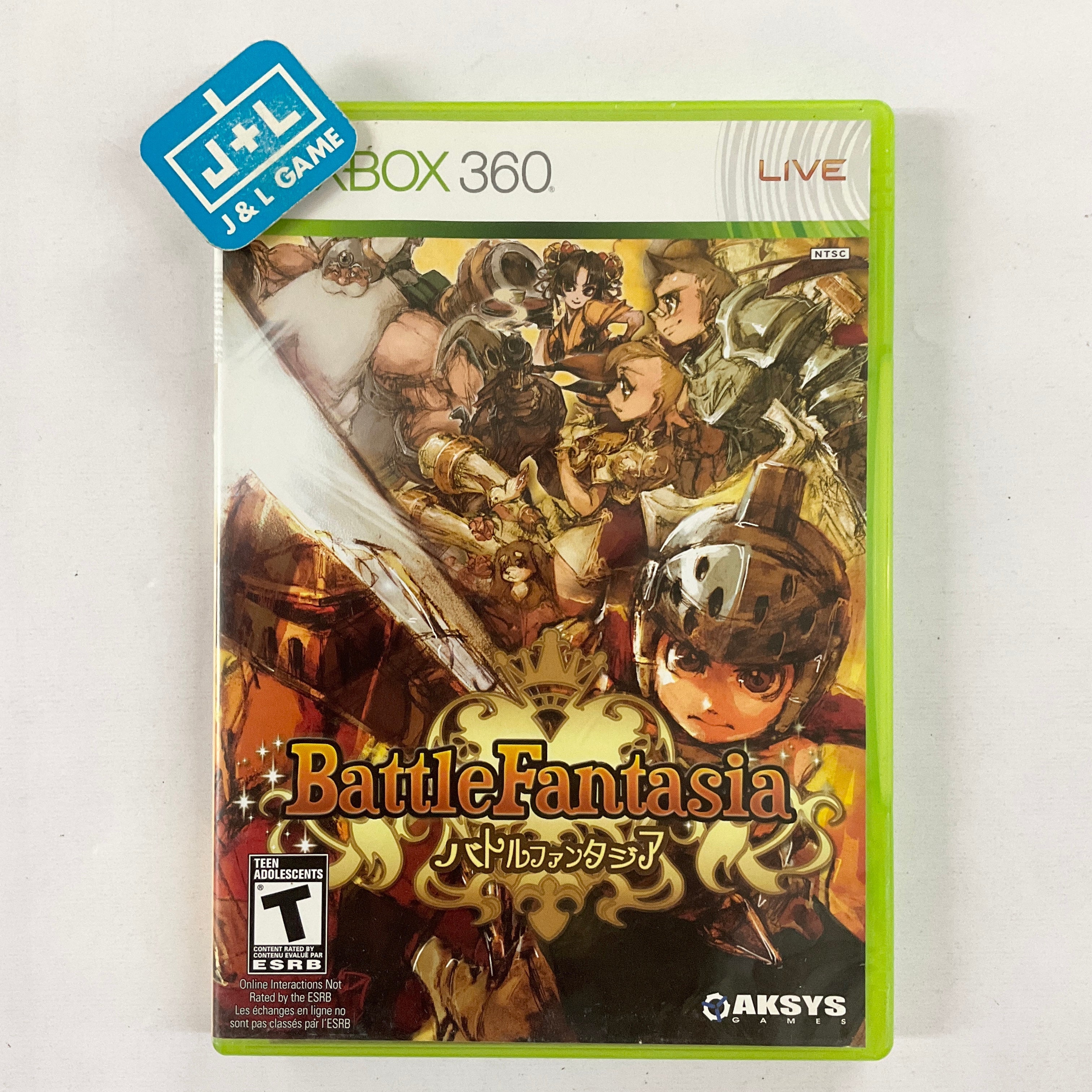 Battle Fantasia - Xbox 360 [Pre-Owned] Video Games Aksys Games   