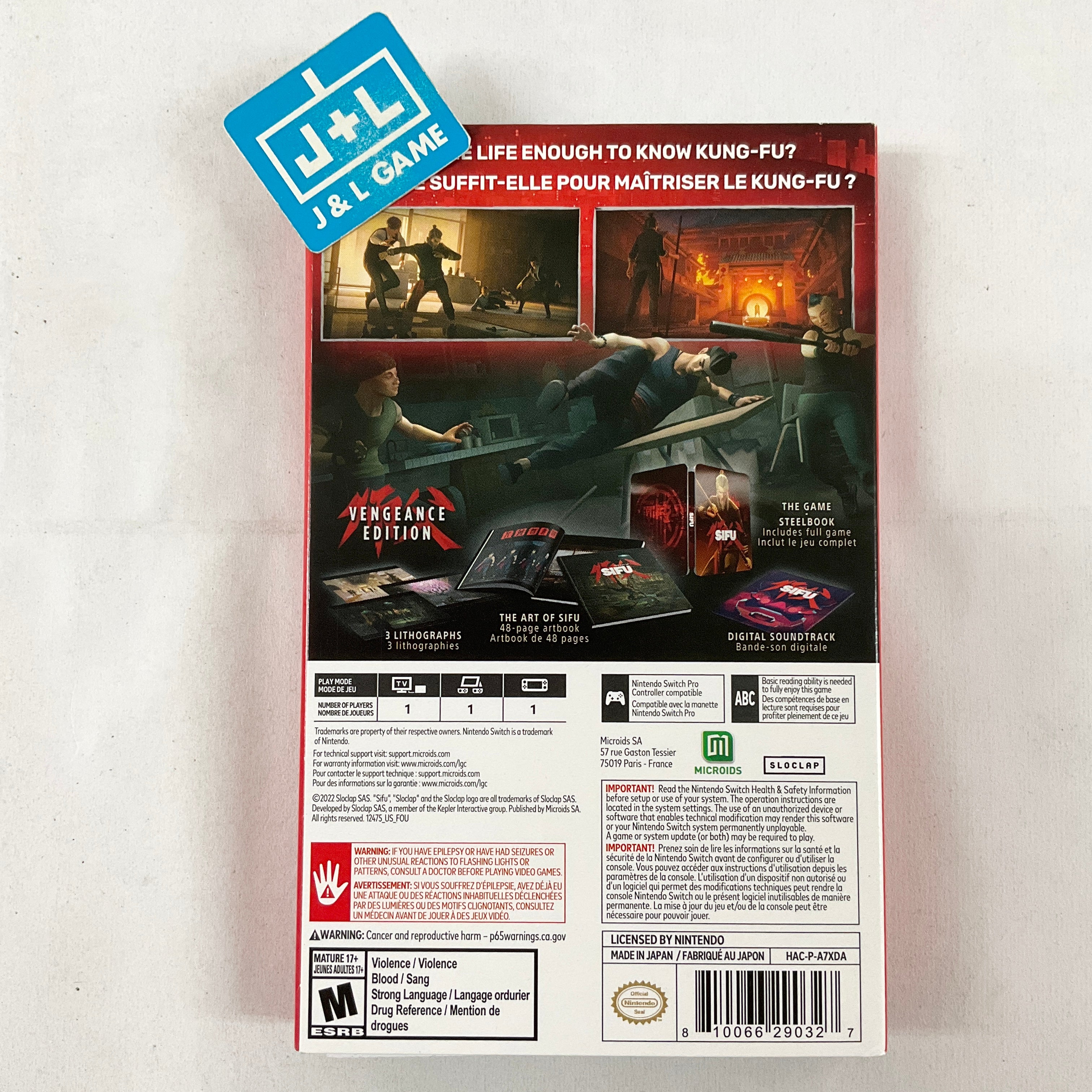 Sifu: Vengeance Edition - (NSW) Nintendo Switch [Pre-Owned] Video Games Maximum Games   