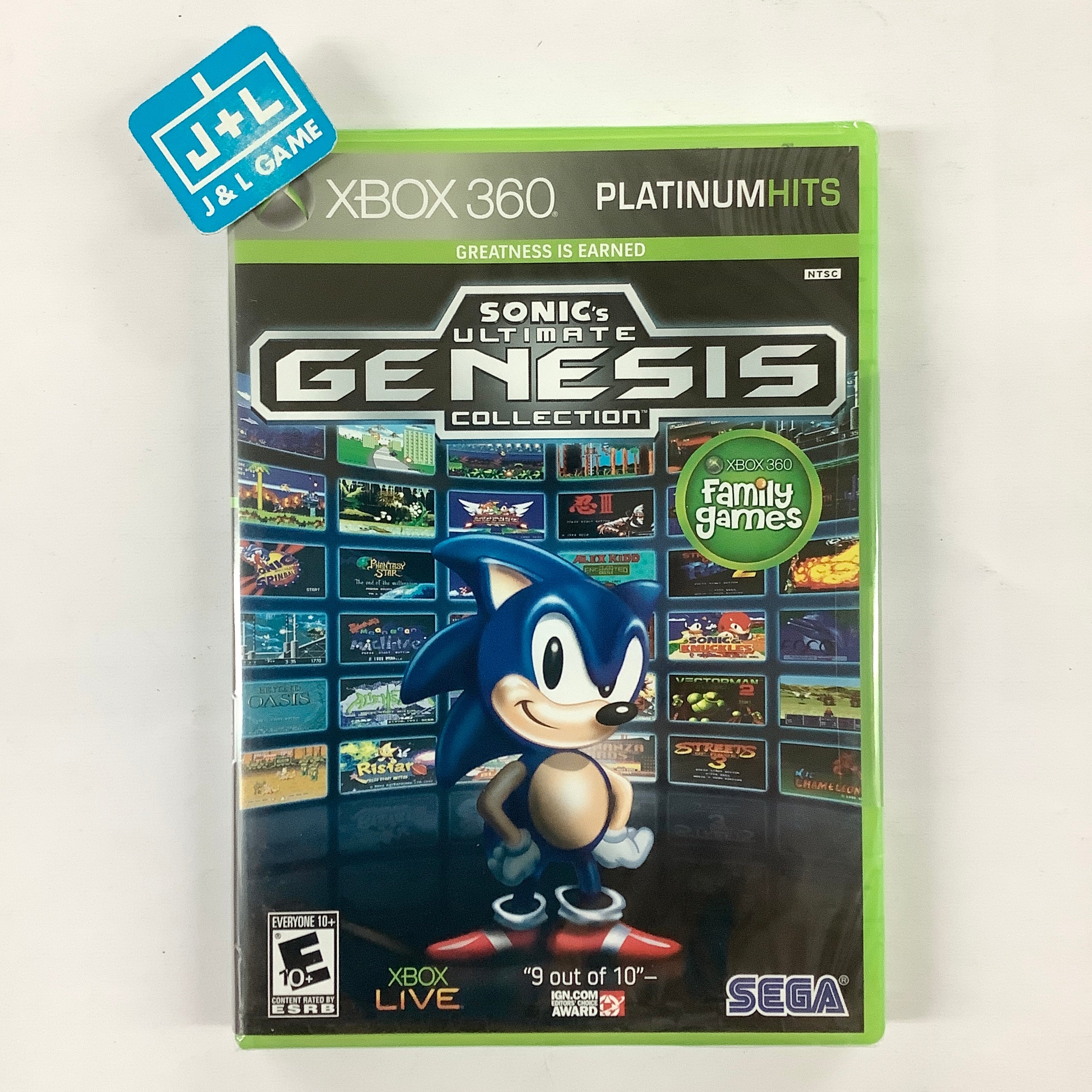 Sega genesis deals classics xbox 360