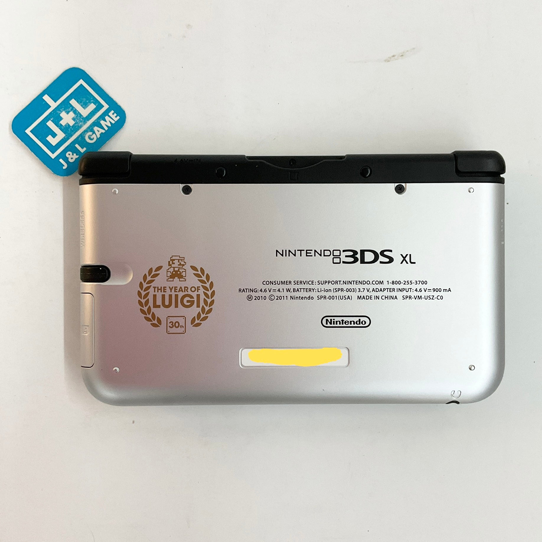 Nintendo 3DS XL ConsoleL (Silver Mario & Luigi) - Nintendo 3DS [Pre-Owned] Consoles Nintendo   