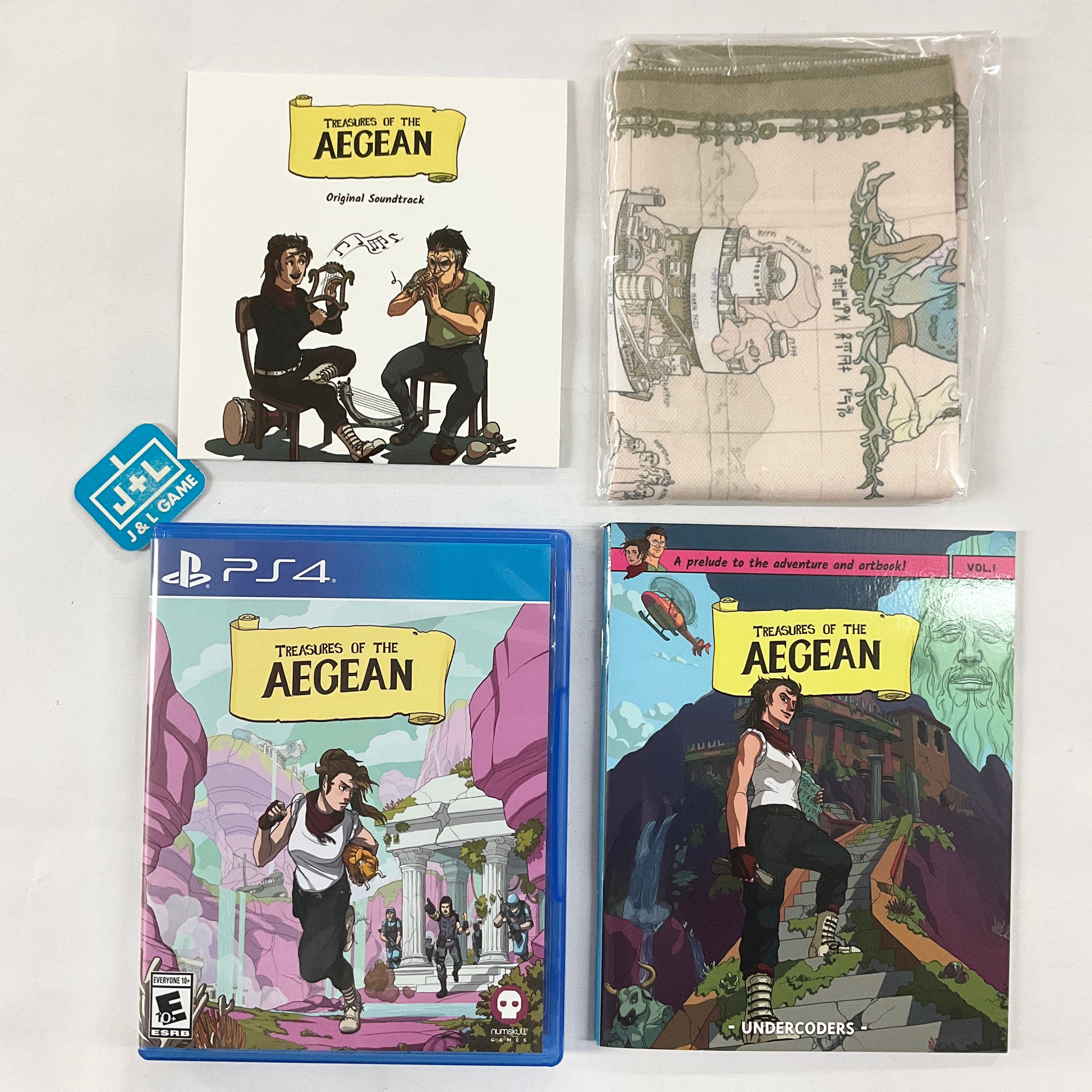 Treasures of the Aegean (Collector's Edition) - (PS4) PlayStation 4 [Pre-Owned] Video Games Numskull Games   