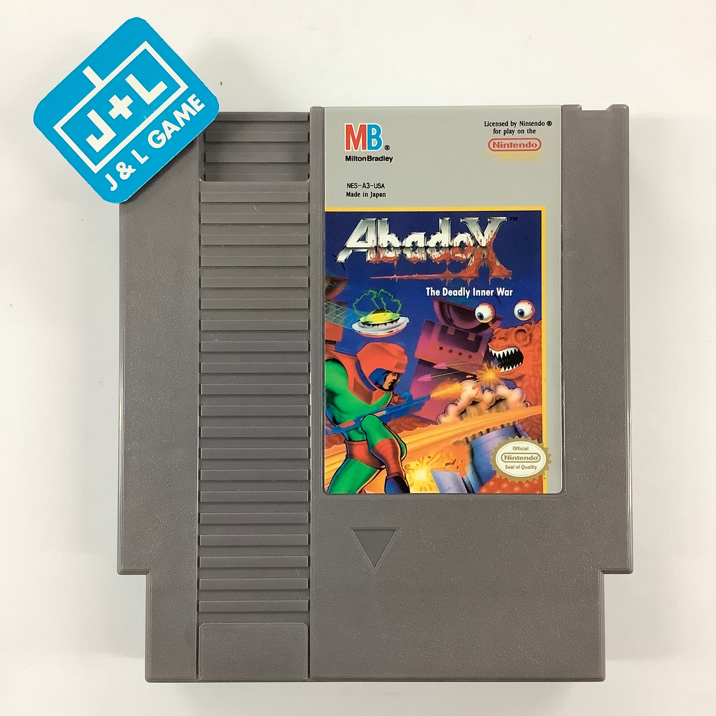 Abadox: The Deadly Inner War - (NES) Nintendo Entertainment