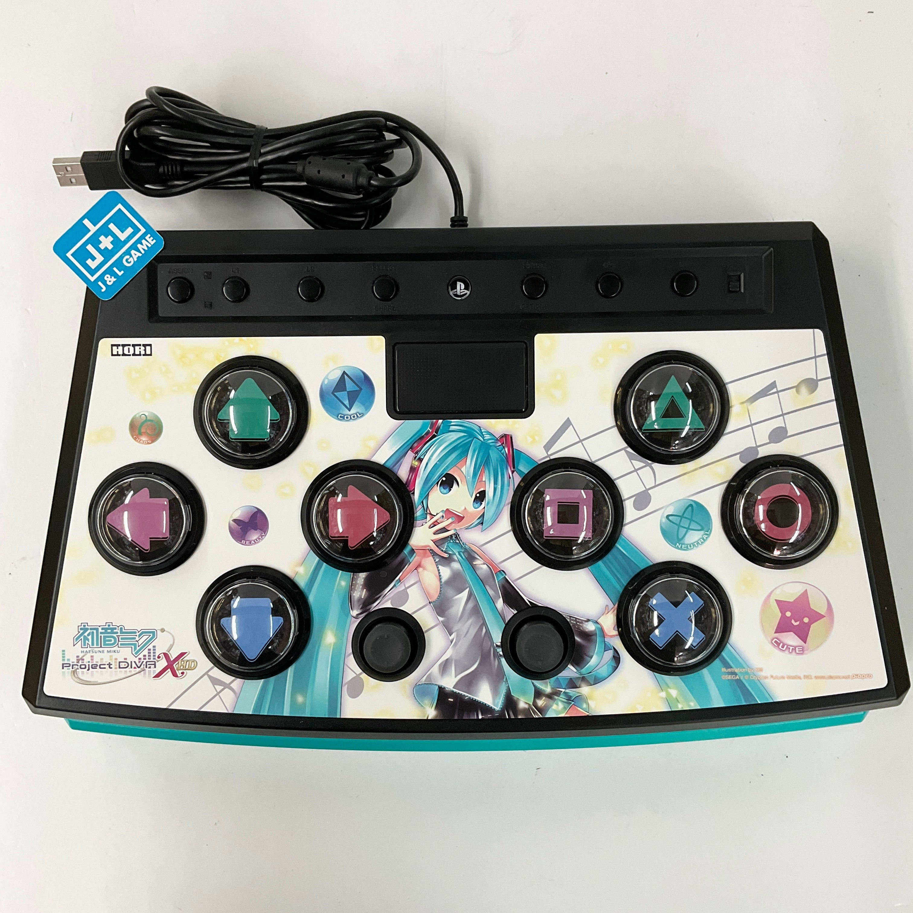 Hori Hatsune Miku Project Diva X HD VR Mini Controller - (PS4 
