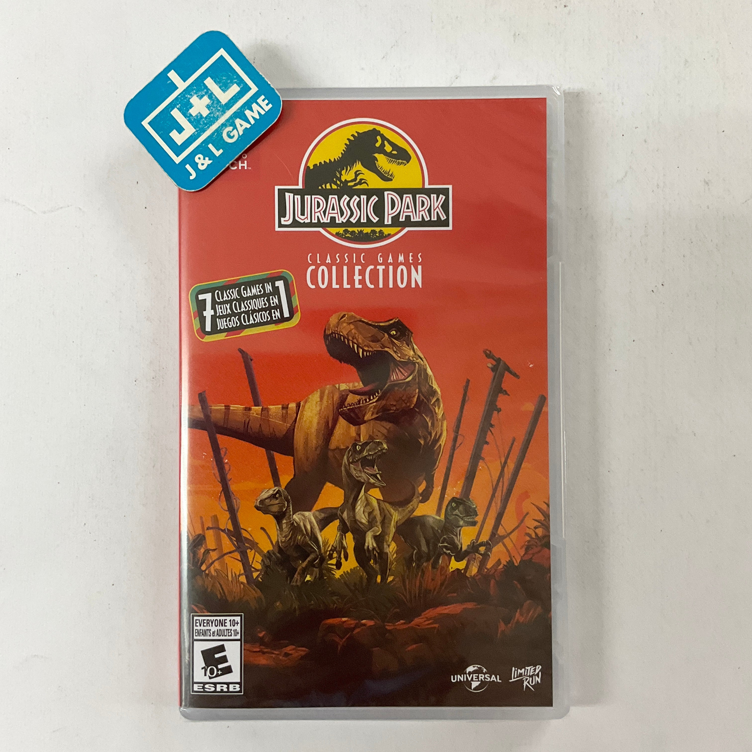 Jurassic Park Classic Games Collection - (NSW) Nintendo Switch Video Games Limited Run   