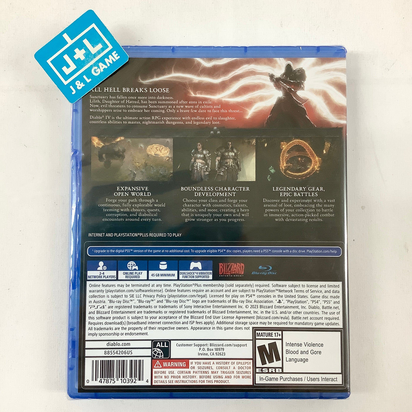 Diablo IV - (PS4) PlayStation 4