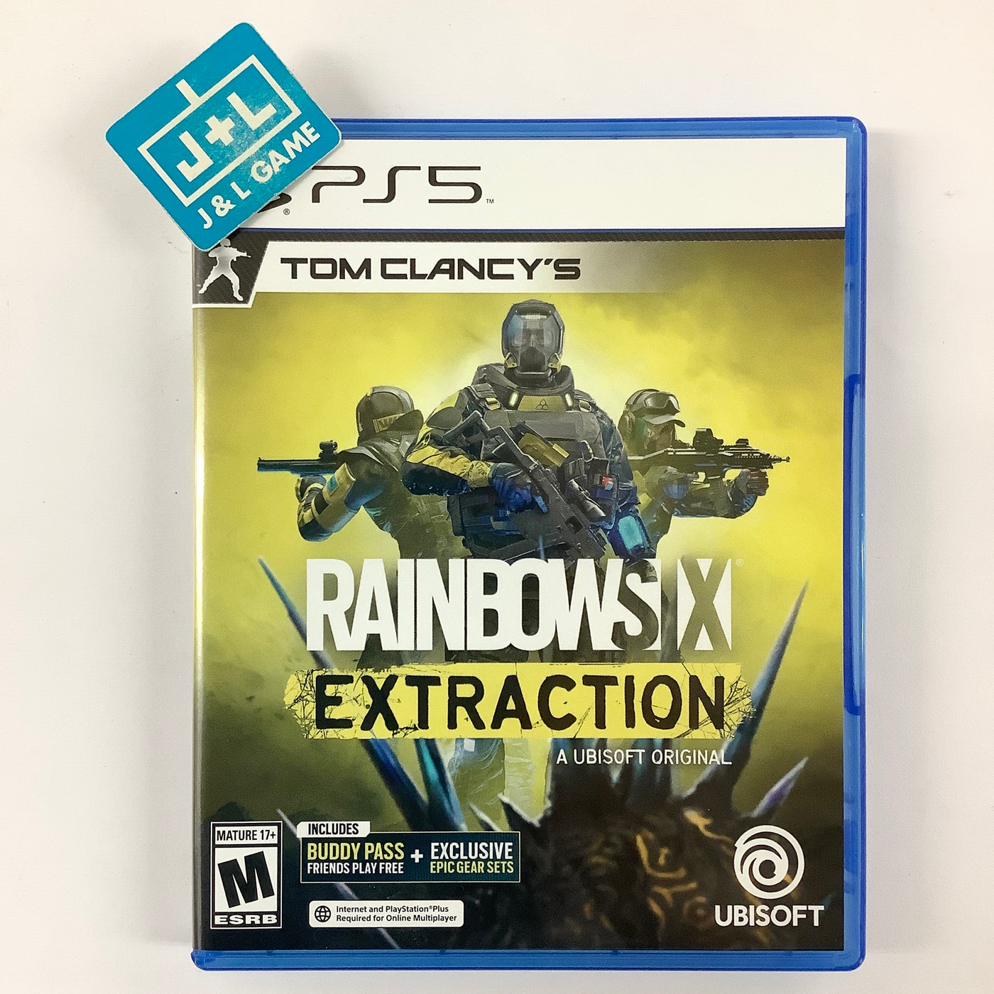 5 Clancy\'s - (PS5) J&L Six Game PlayStation | [UNBOXING] Tom Rainbow Extraction