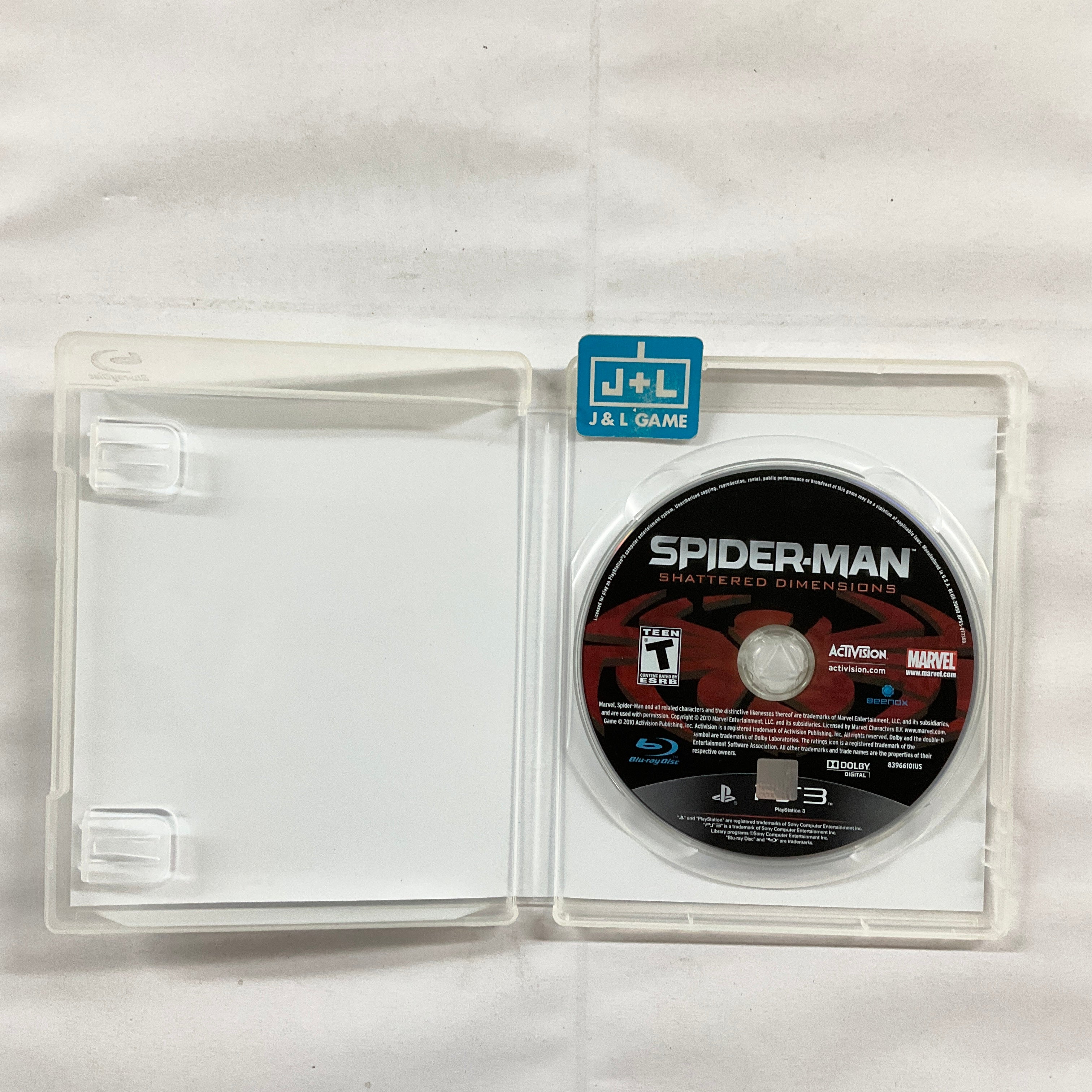 Spiderman shattered deals dimension ps3