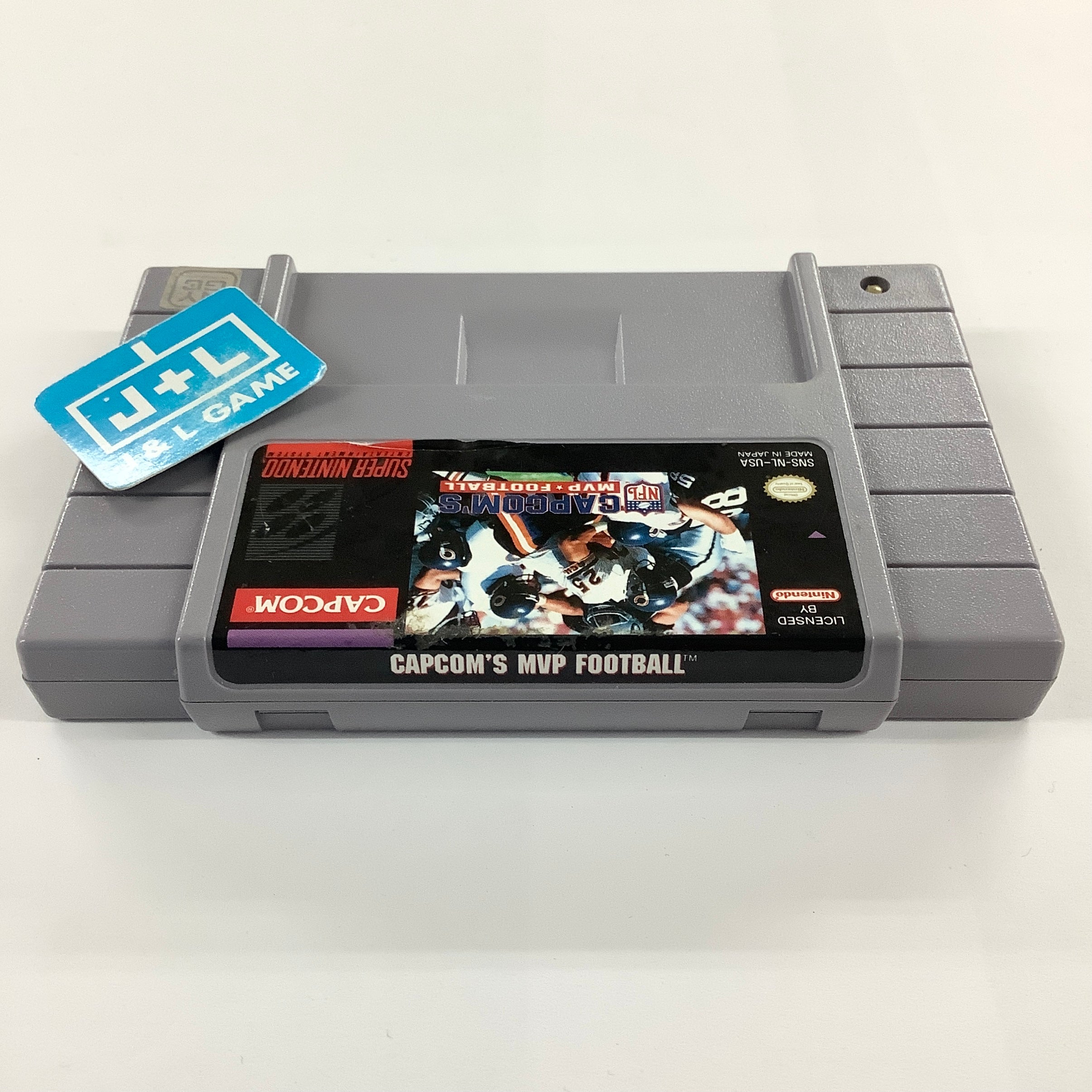 Shops CAPCOM MVP FOOTBALL SUPER NINTENDO