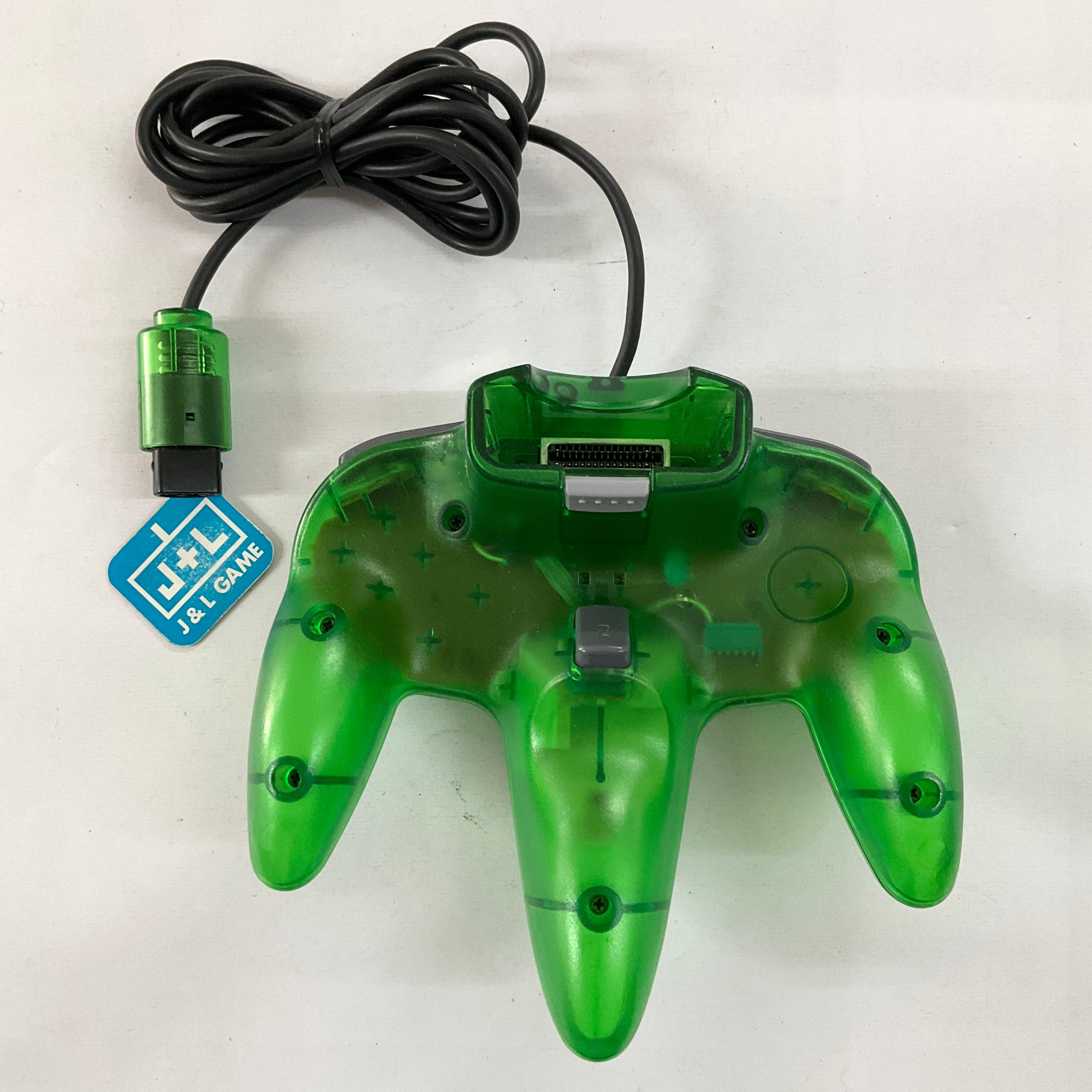 Jungle Clear Green Nintendo 64 Authentic Funtastic Controller W/ Controller store Pak