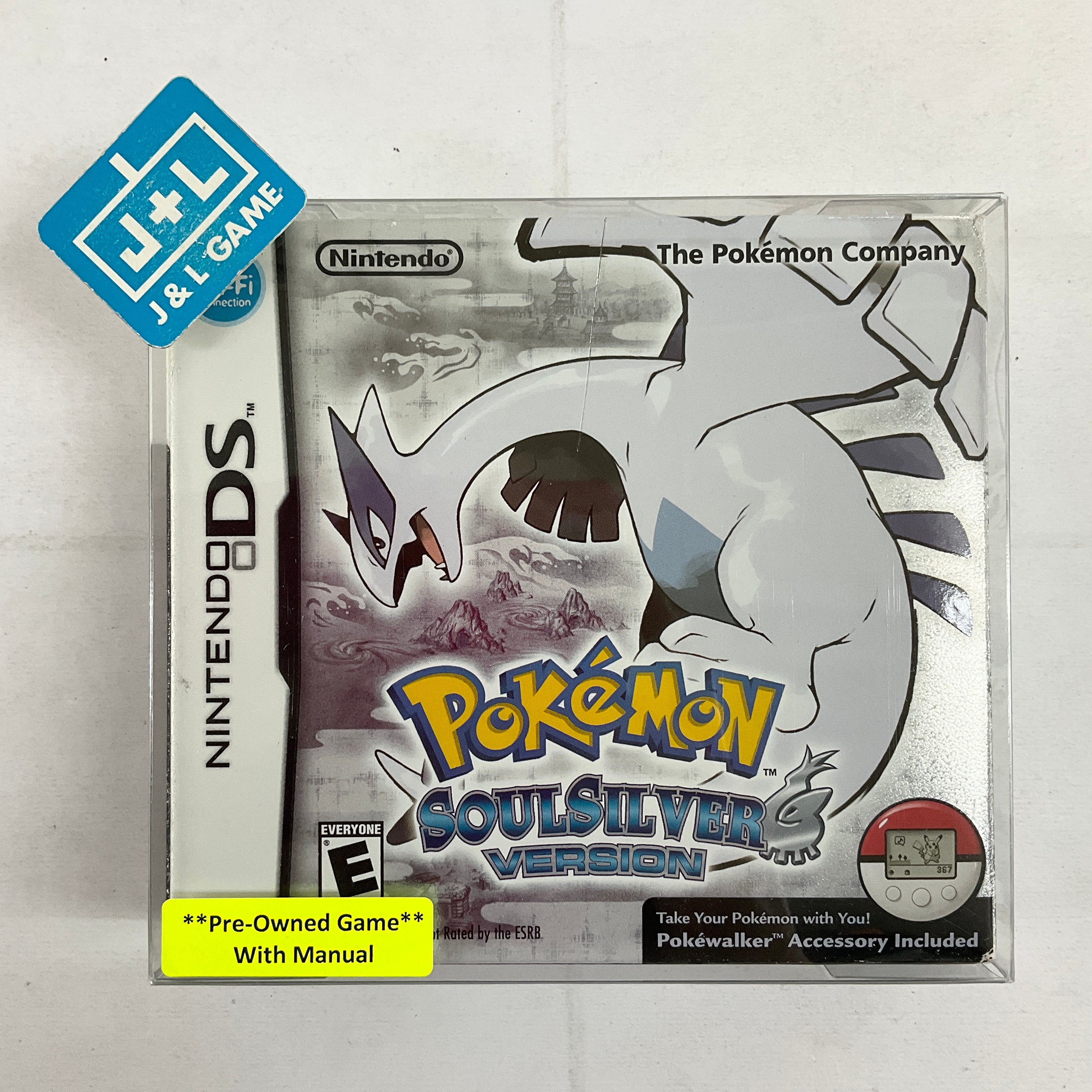 Pokemon SoulSilver Version selling for Nintendo DS