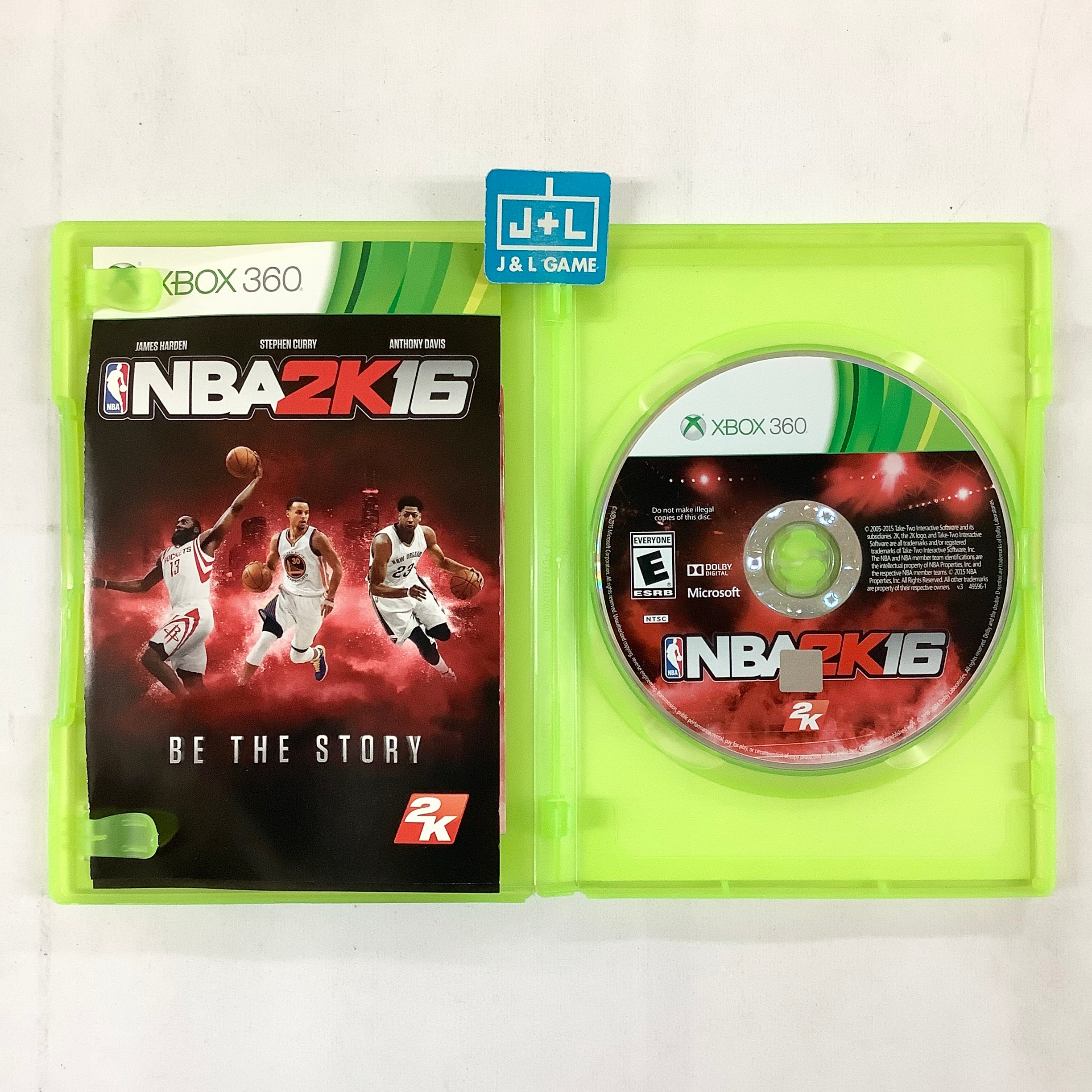 NBA 2K16 - Xbox 360 [Pre-Owned] | J&L Game