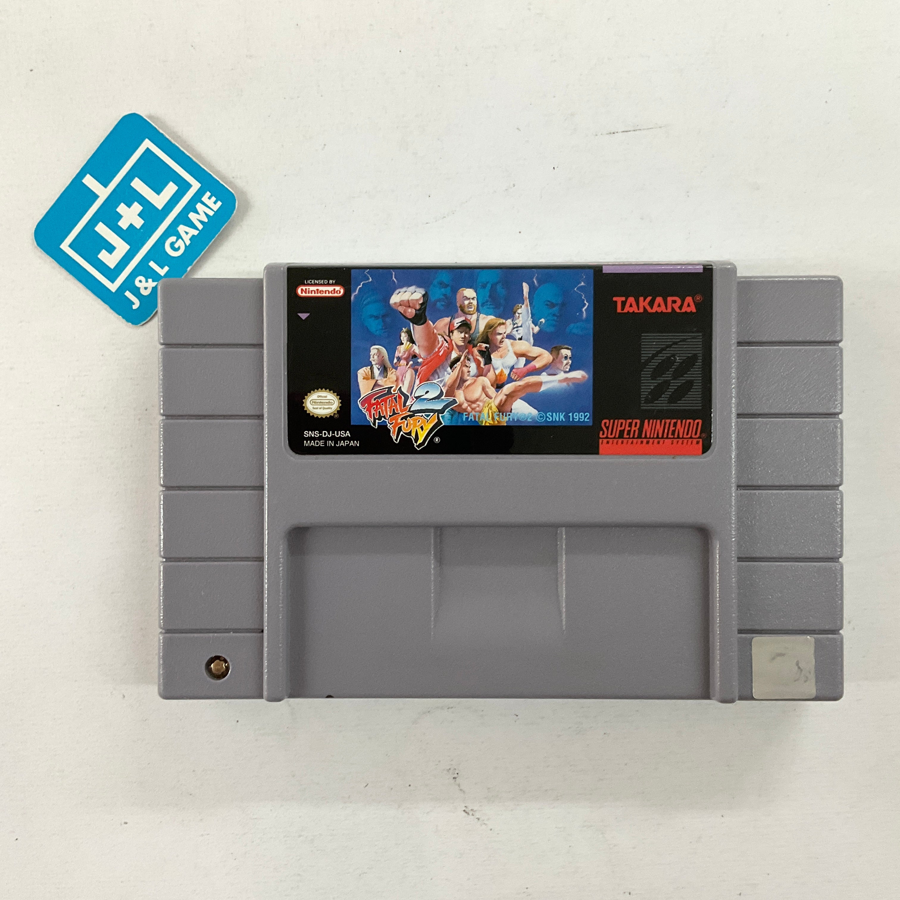 Fatal Fury 2 - (SNES) Super Nintendo [Pre-Owned] Video Games Takara   