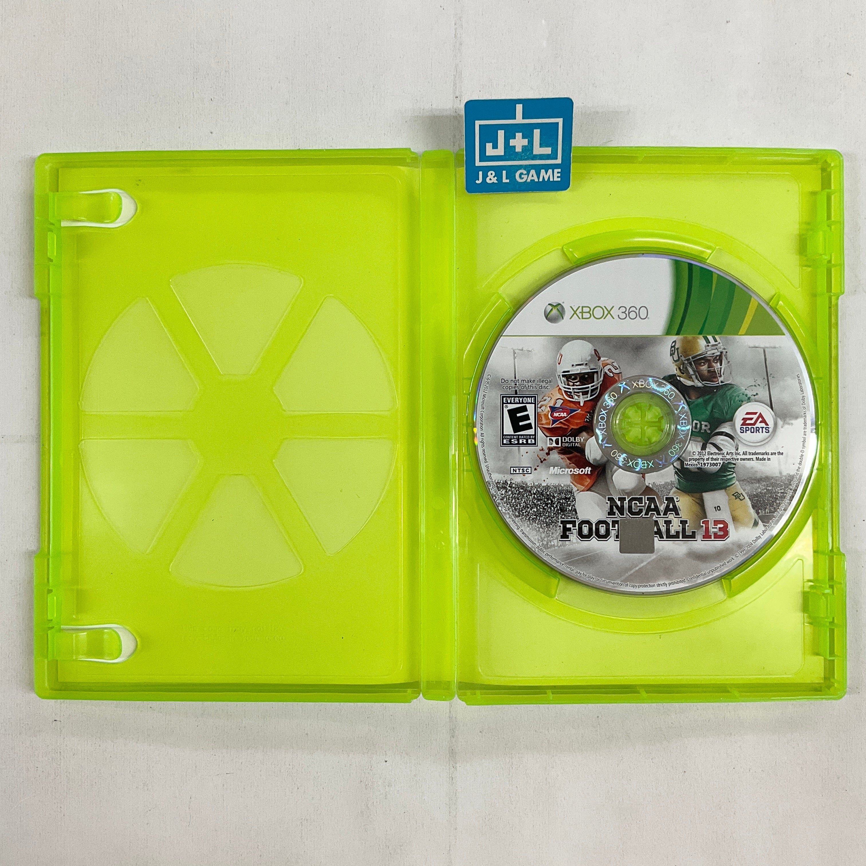 NCAA Football store 13 for Xbox 360 WITH BOTH DISC AND CASE