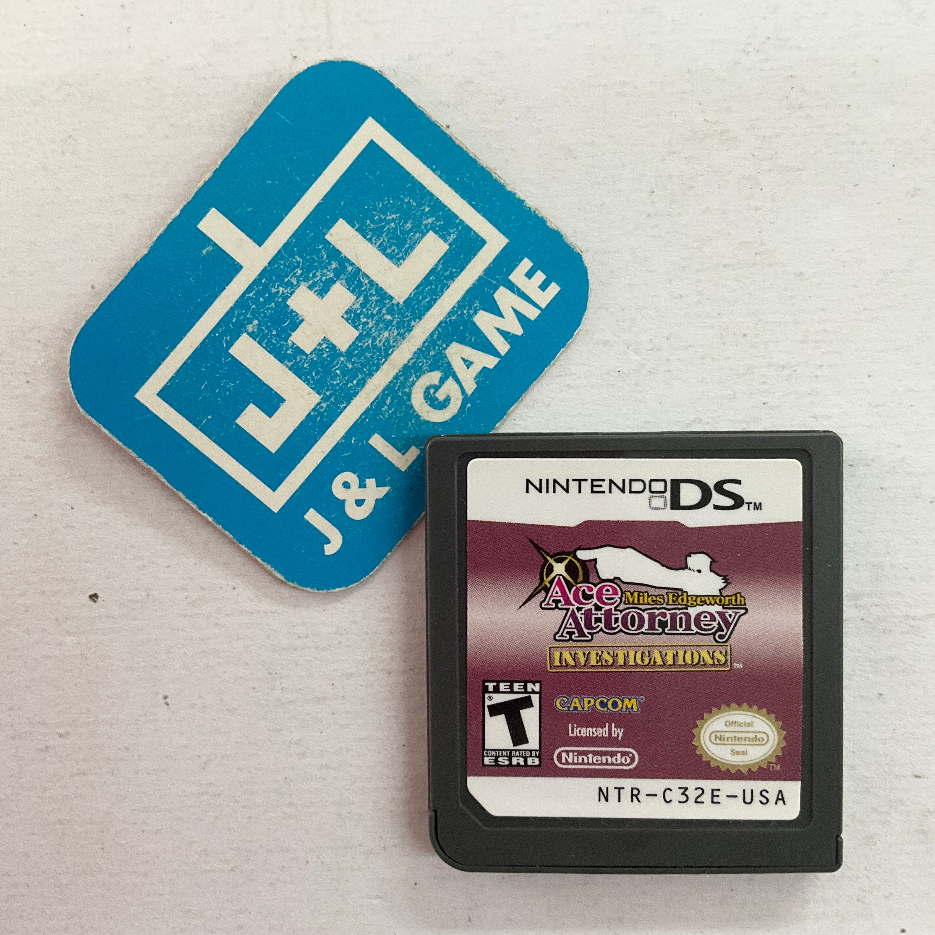 Ace offers Attorney Investigations Miles Edgeworth for Nintendo DS