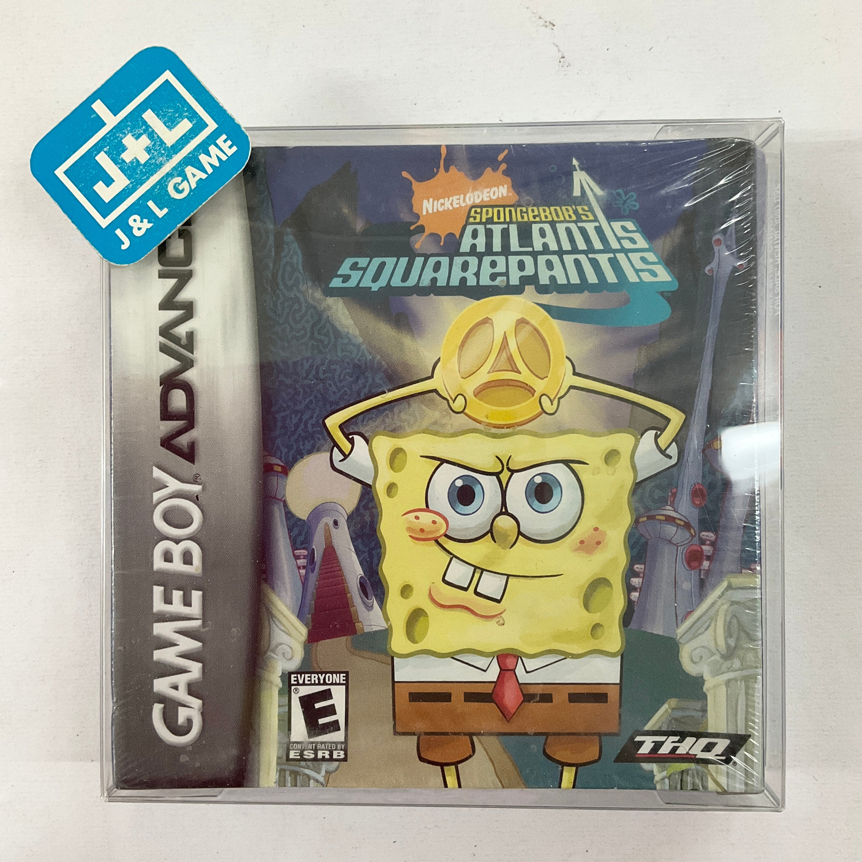 SpongeBob's Atlantis SquarePantis - (GBA) Game Boy Advance Video Games THQ   