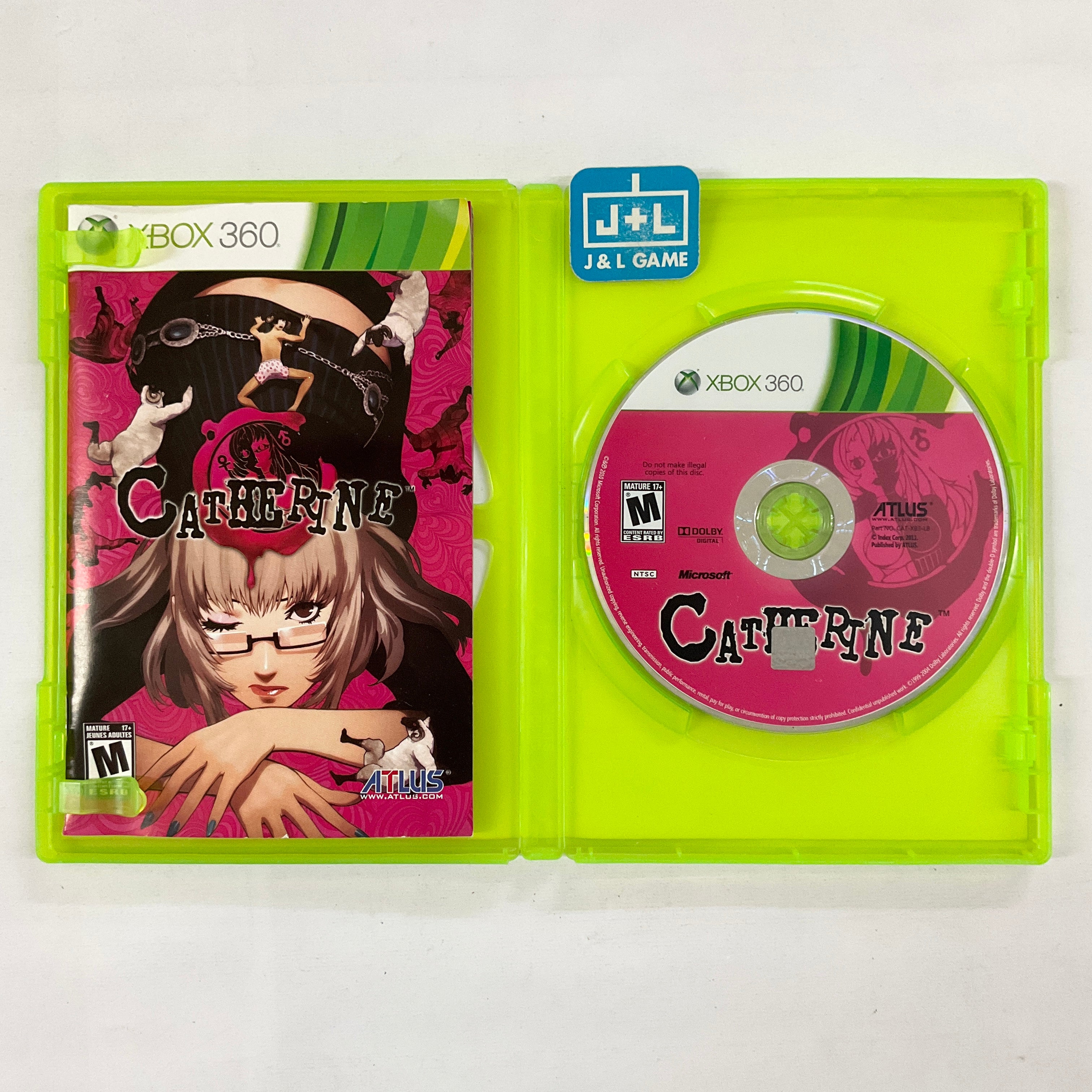 Catherine (Alternate Cover) - Xbox 360 [Pre-Owned] Video Games Atlus   