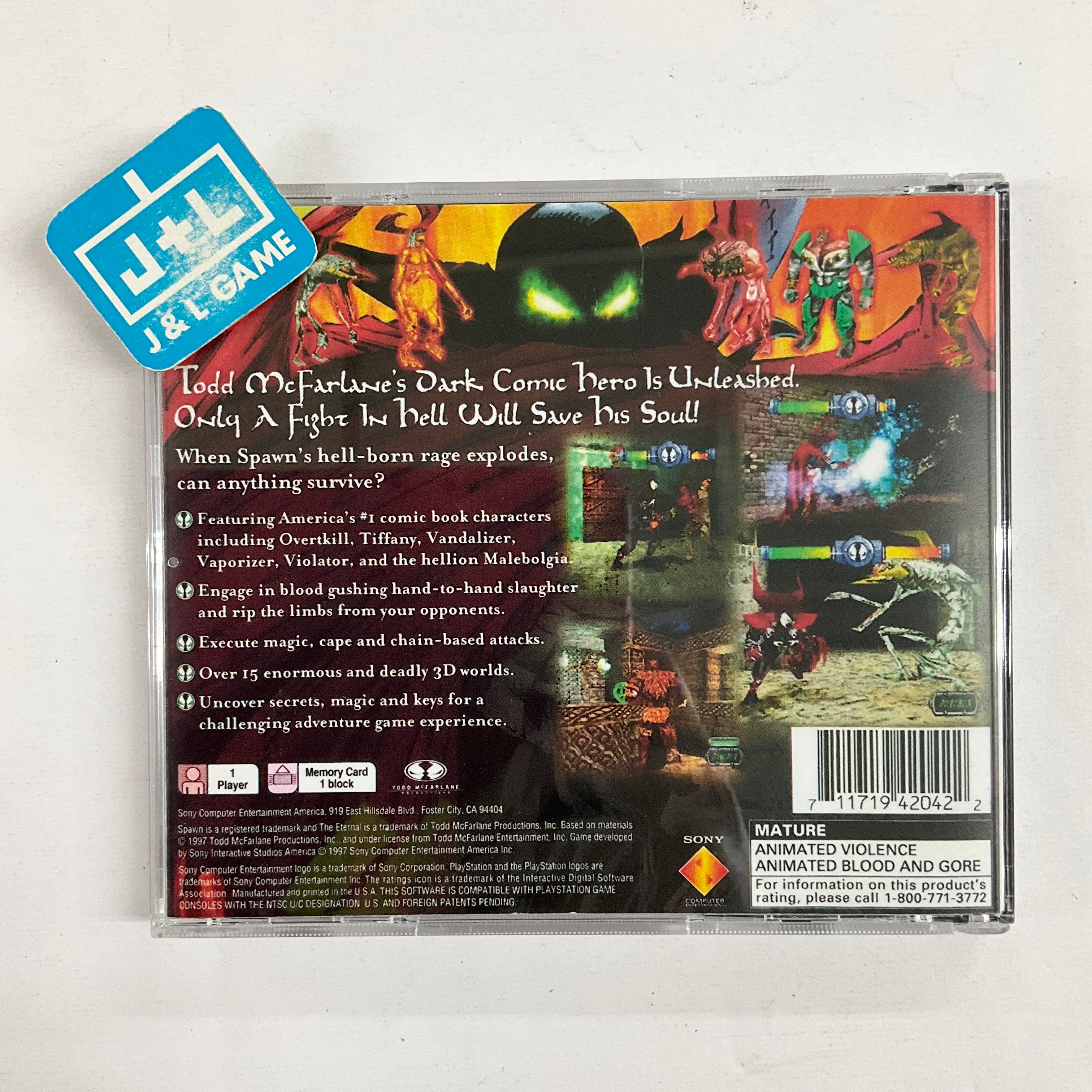 Spawn: The Eternal - (PS1) PlayStation 1 [Pre-Owned]