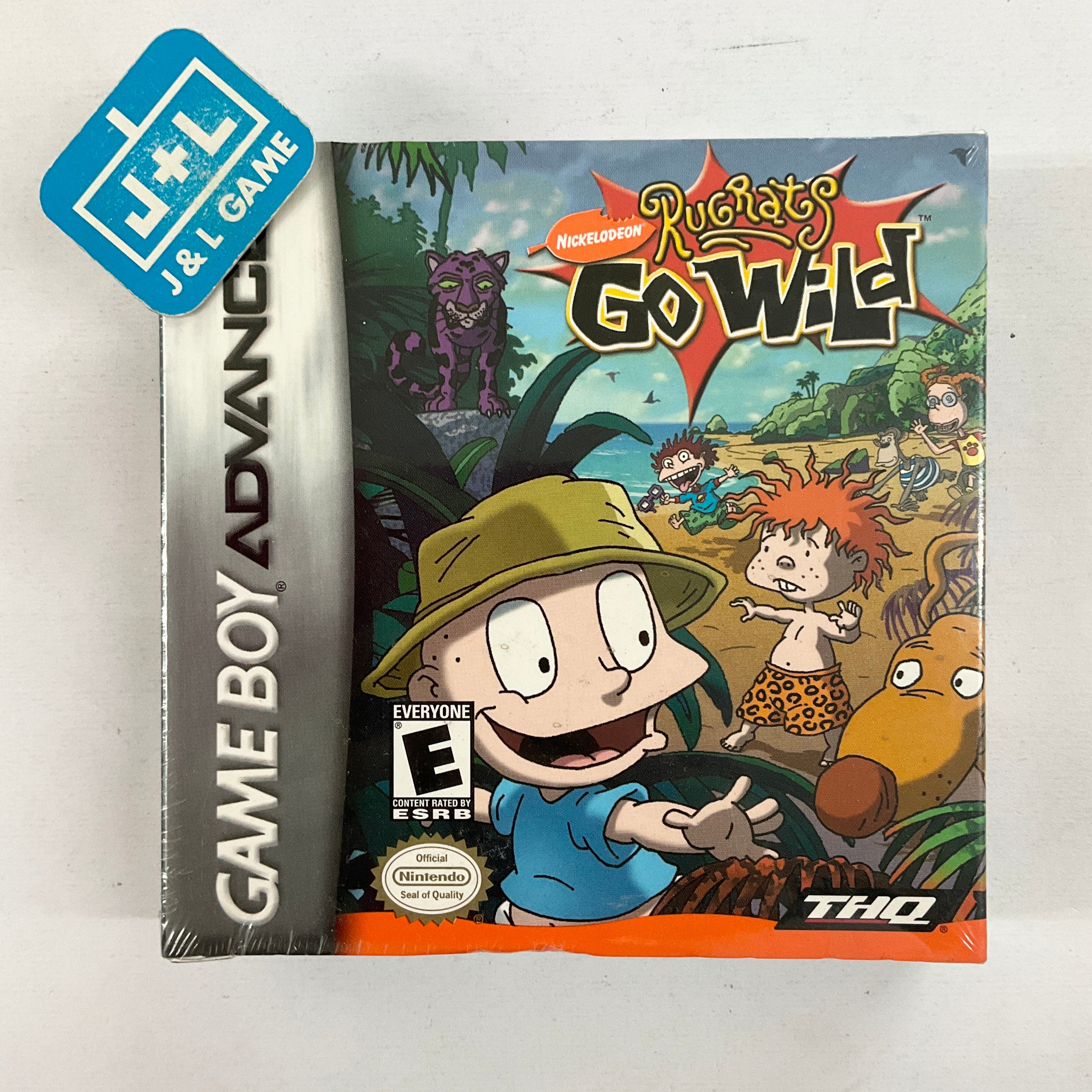 Nickelodeon Rugrats Go Wild - (GBA) Game Boy Advance Video Games THQ   