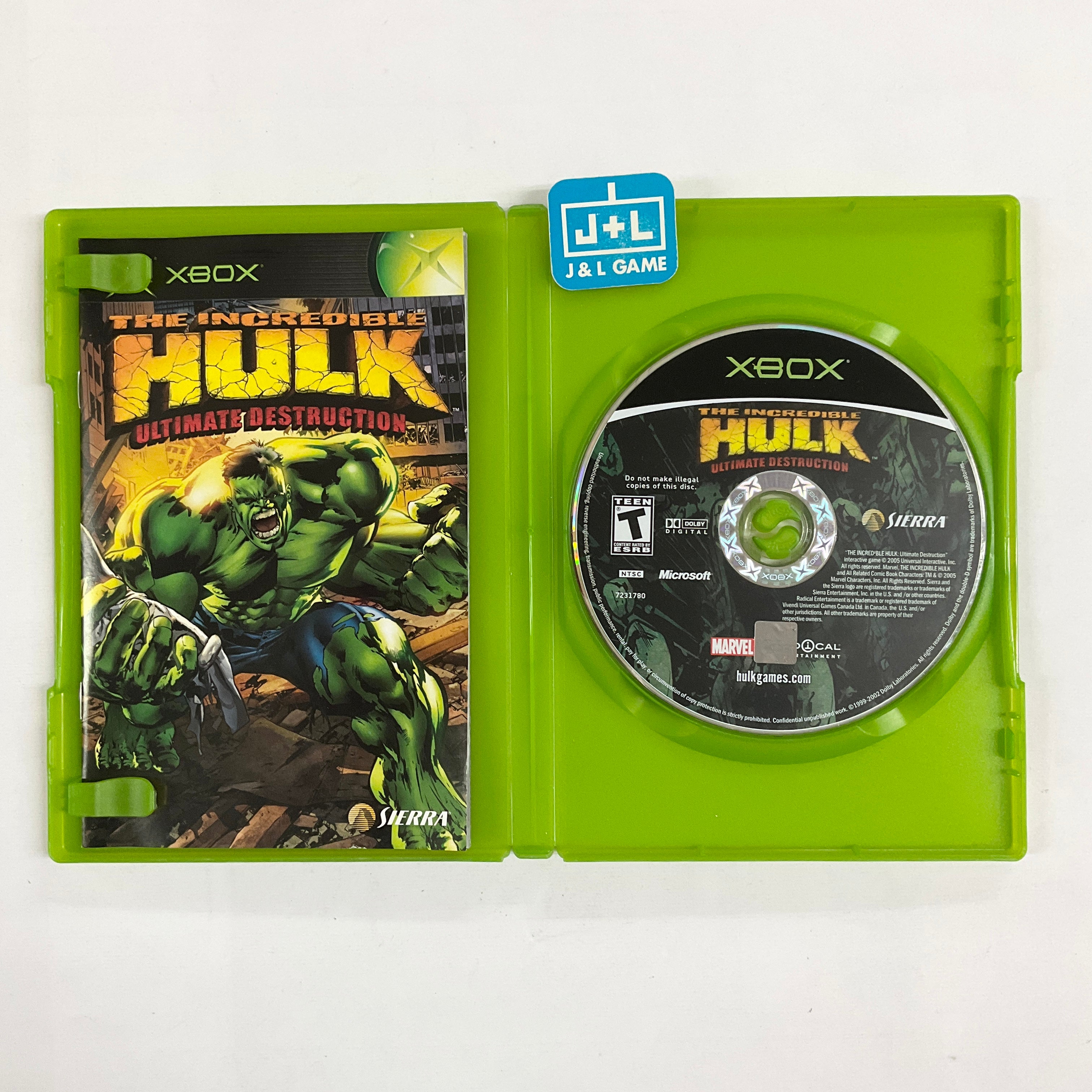 The Incredible Hulk: Ultimate Destruction - (XB) Xbox [Pre-Owned]