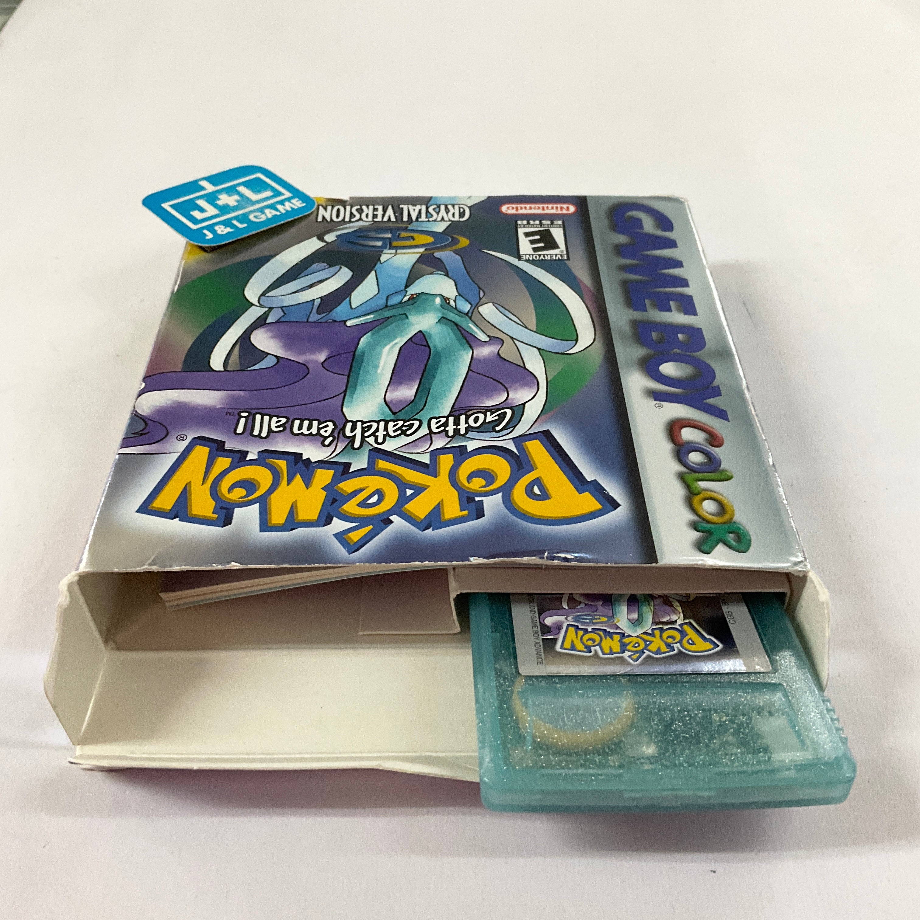 Pokemon Crystal Version - (GBC) Game Boy Color [Pre-Owned] Video Games Nintendo   