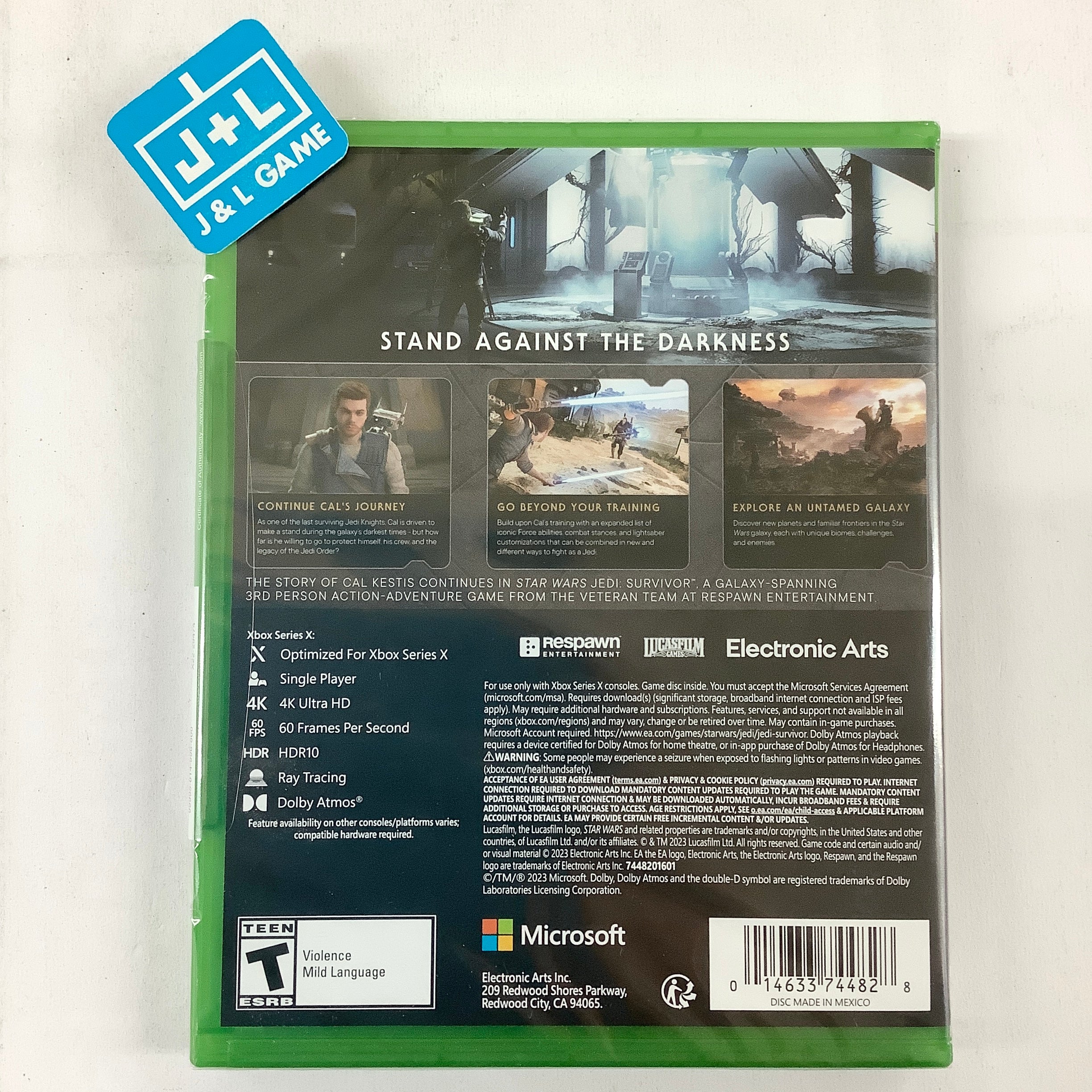 Star Wars Jedi Survivor Play Disk for Xbox Series X - Like New, FREE offers Shipping!