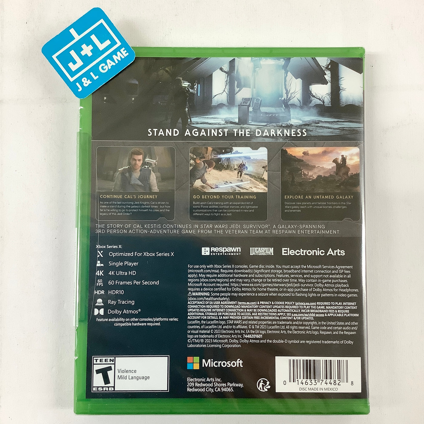 Star Wars Jedi: Survivor X Series Game Xbox J&L | (XSX) 