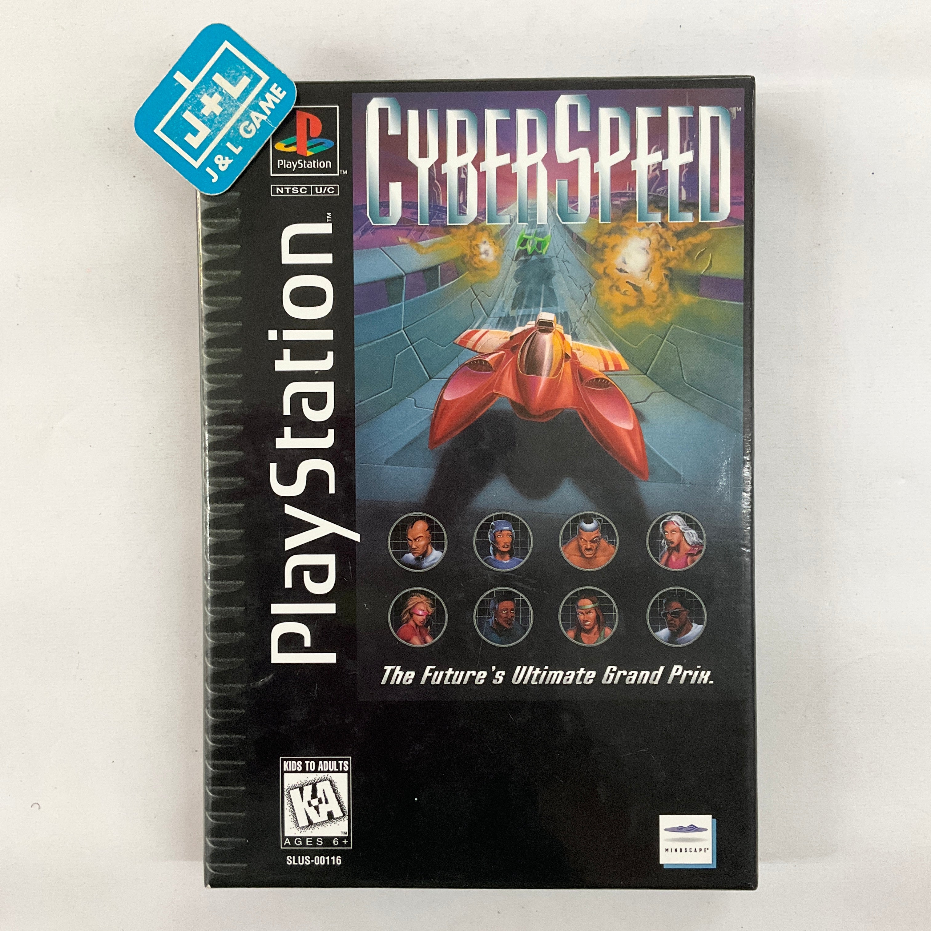 CyberSpeed (Long Box) - (PS1) PlayStation 1 [Pre-Owned] Video Games Mindscape   