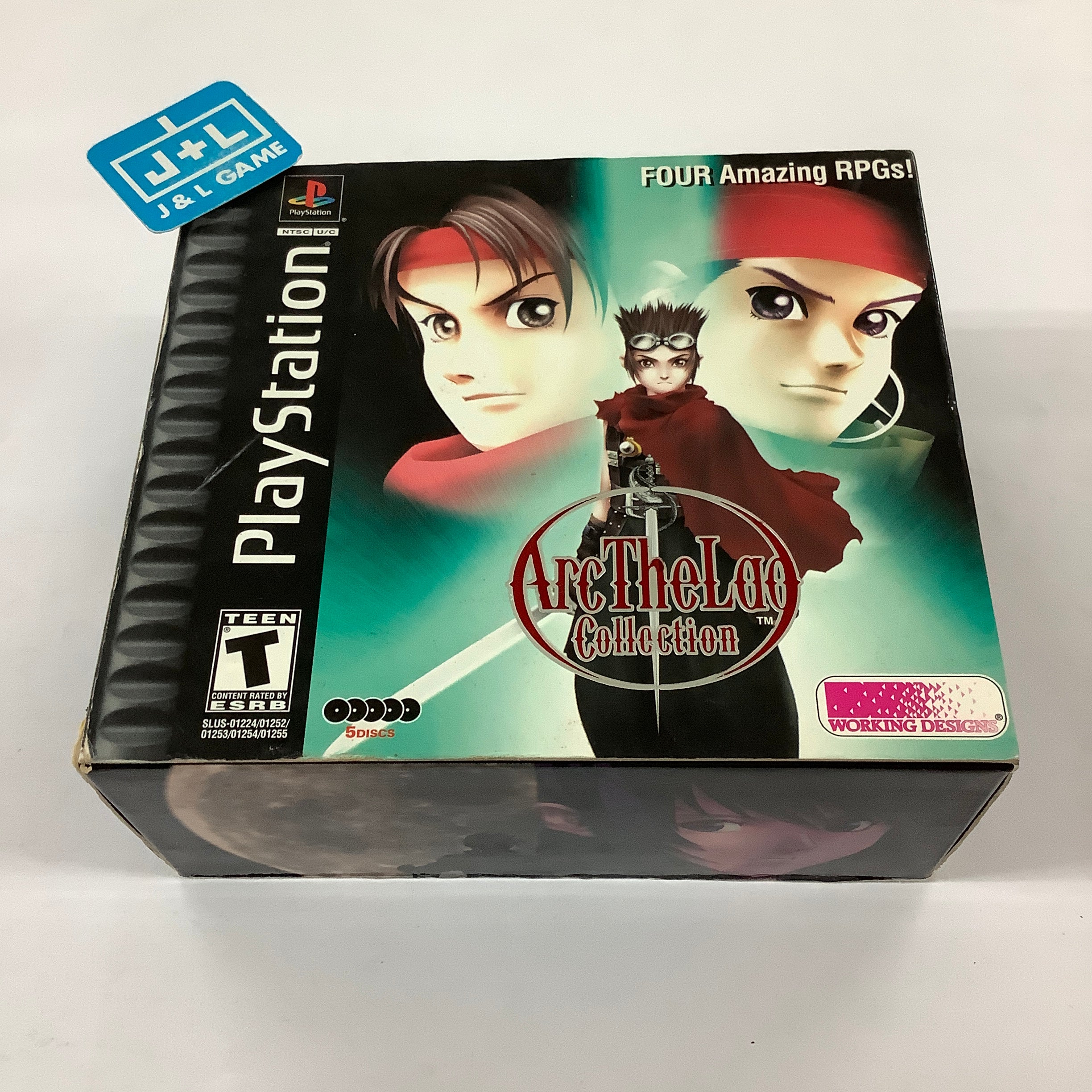 Hot Arc The Lad Collection For Playstation 1