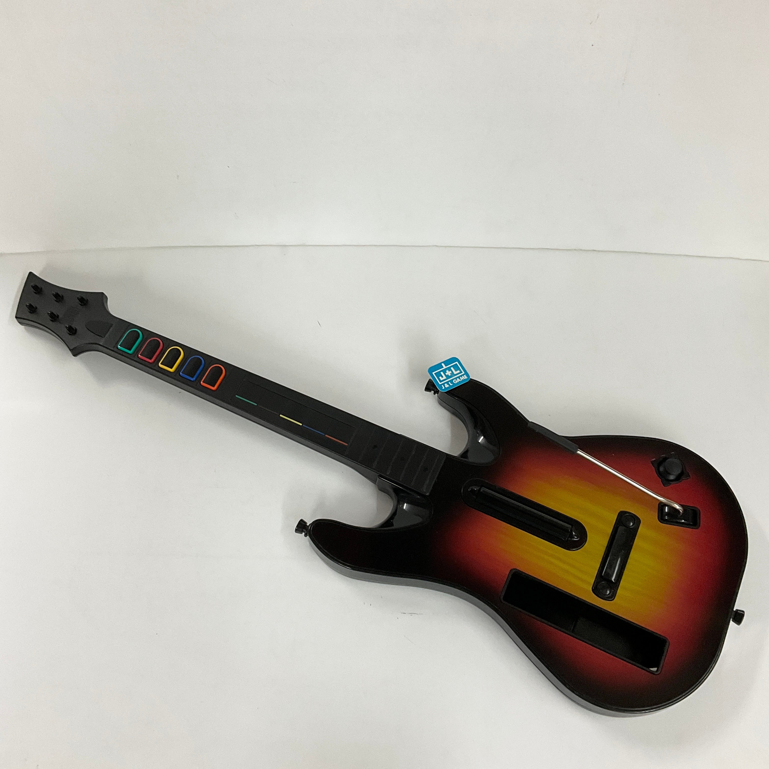 Guitar Hero World deals Tour Wii game with Guitar Hero Sunburst Guitar W Strap