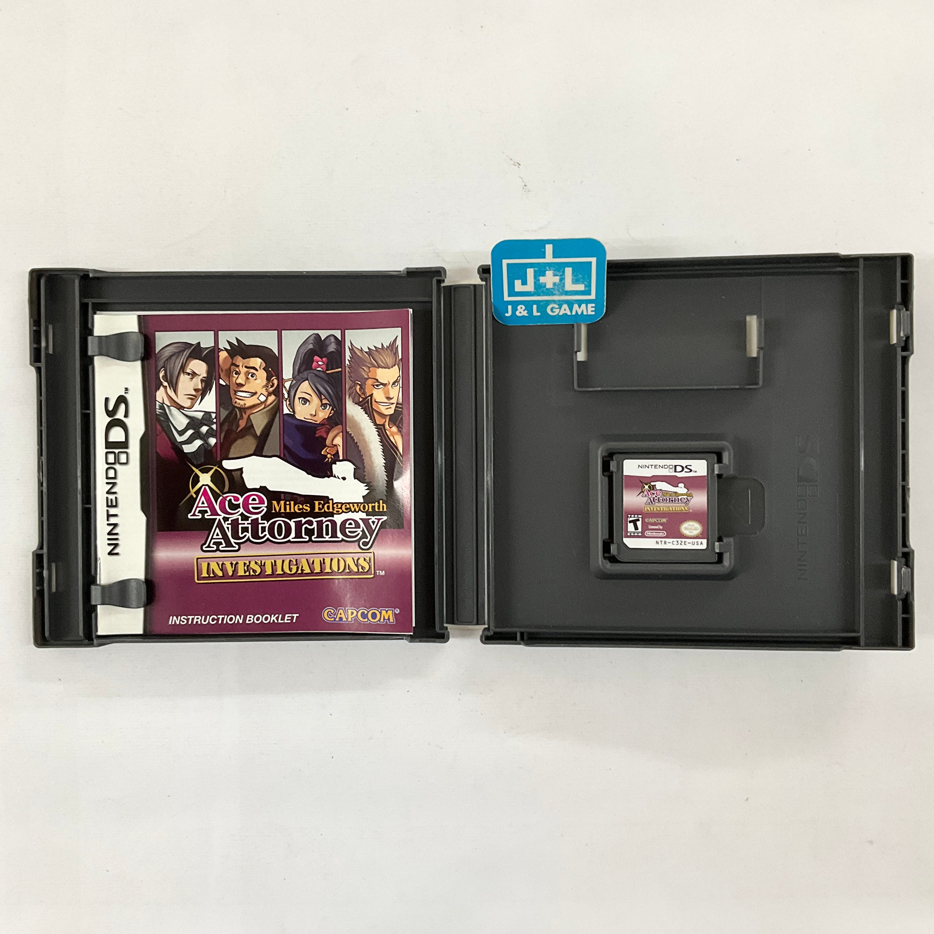 Ace Attorney Investigations: Miles Edgeworth - (NDS) Nintendo DS [Pre-Owned] Video Games Capcom   